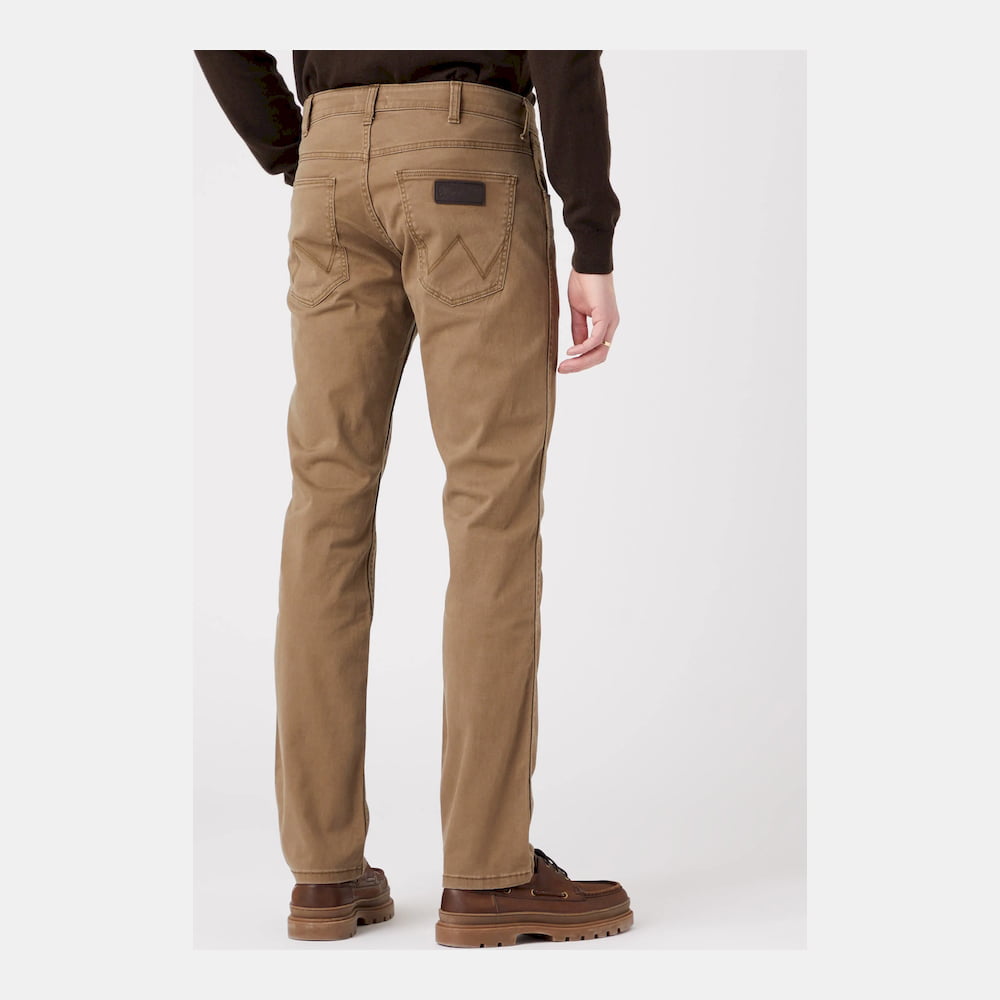 Wrangler Calcas Trousers W15q71 Kaki Kaki Shot2