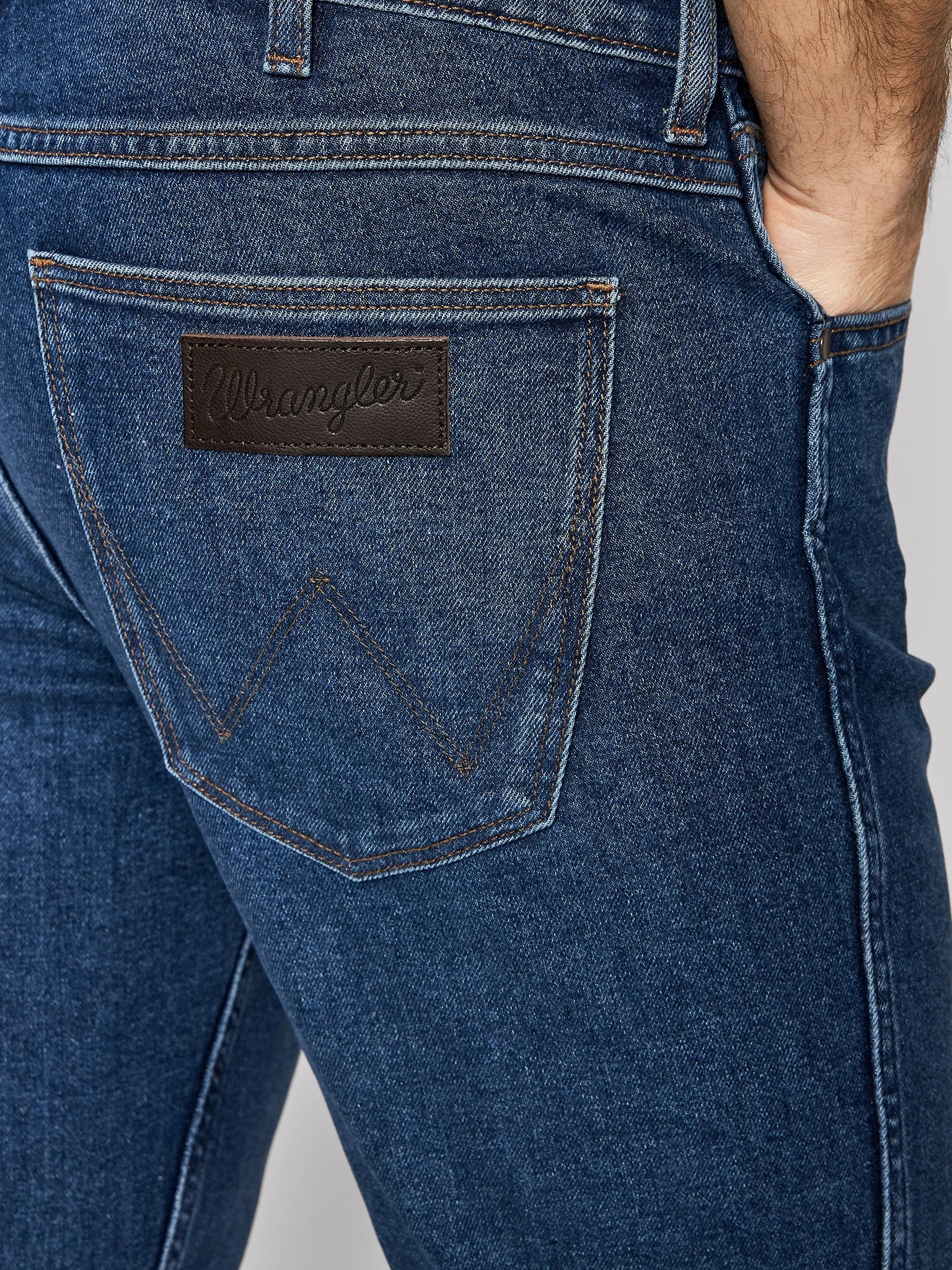 Wrangler Calcas Trousers W15qyl31q Blue Denim Denim_shot4