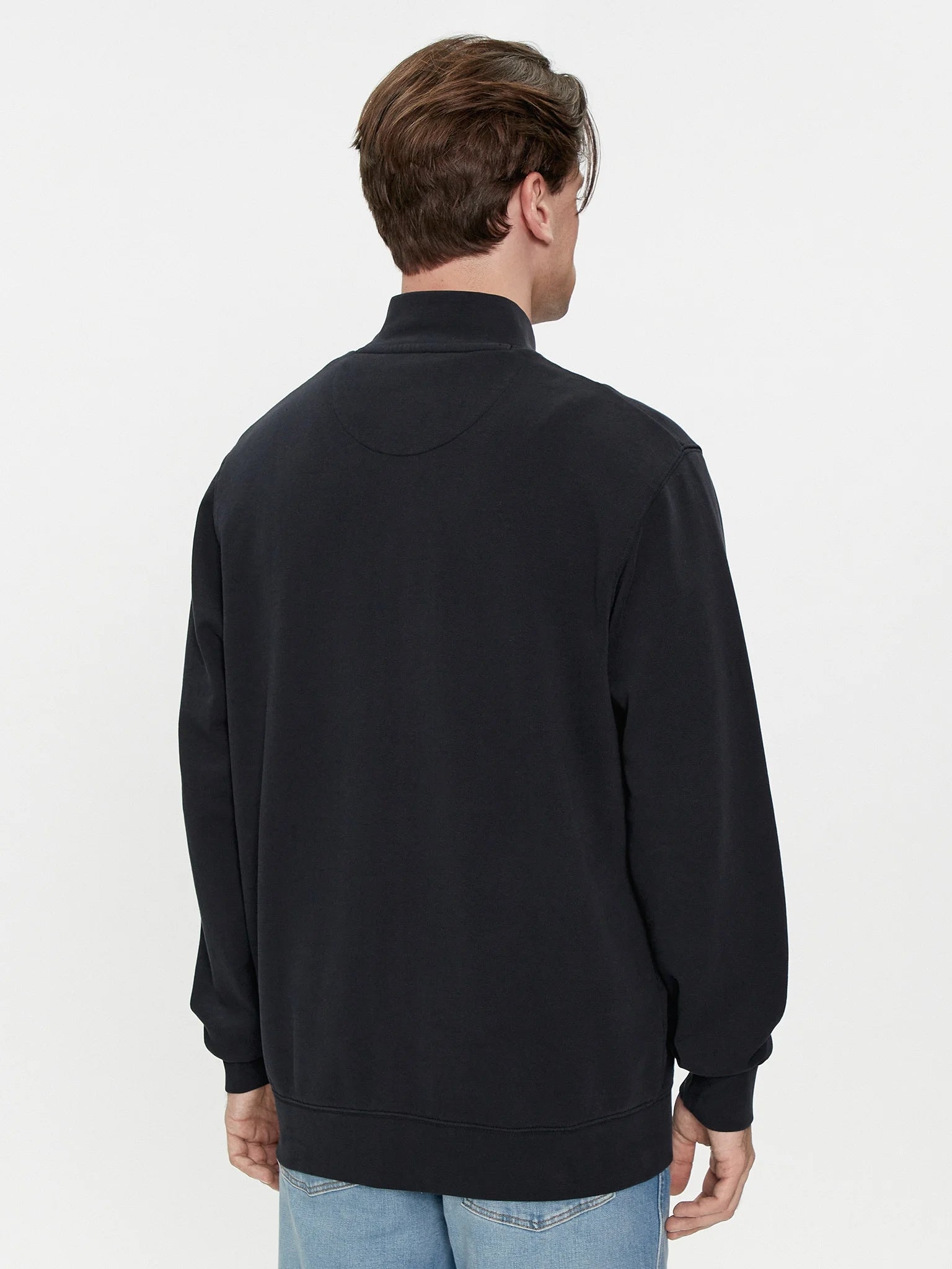 Wrangler Camisola Hoodie Zipsweat Funn Black Preto_shot1