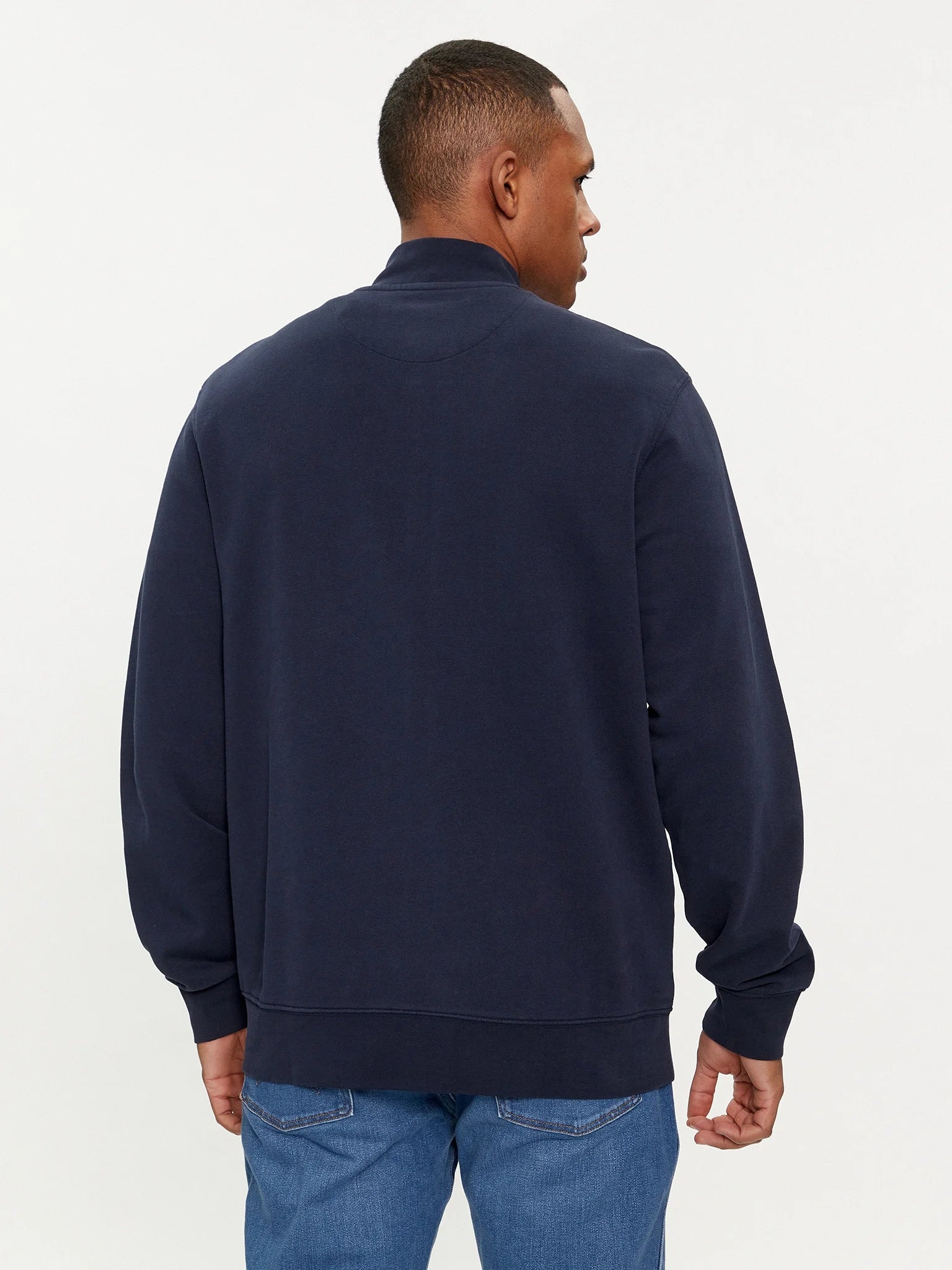 Wrangler Camisola Hoodie Zipsweat Funn Navy Navy_shot1