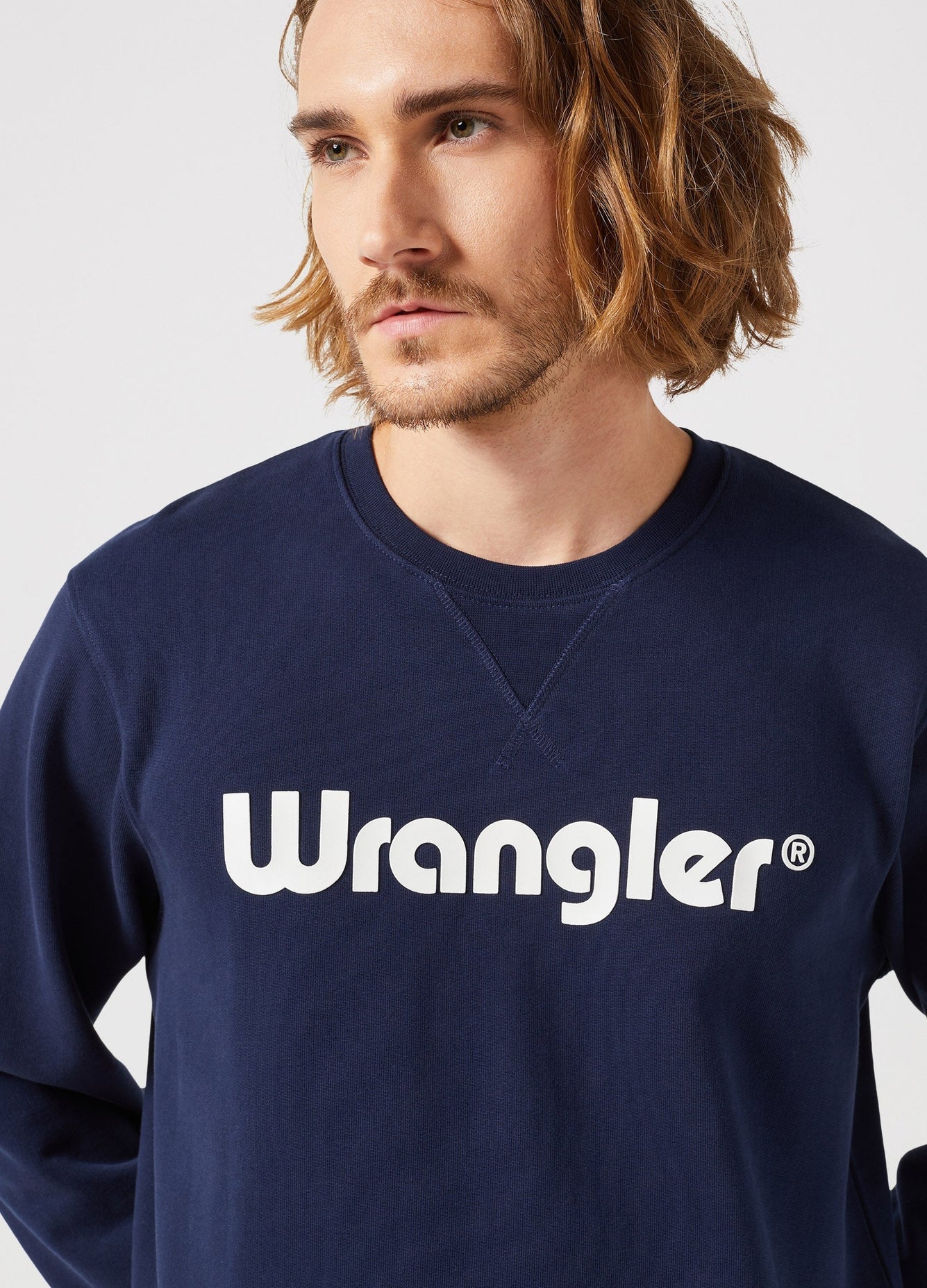 Wrangler Camisola Sweat Sweat Logo Navy Navy_shot1