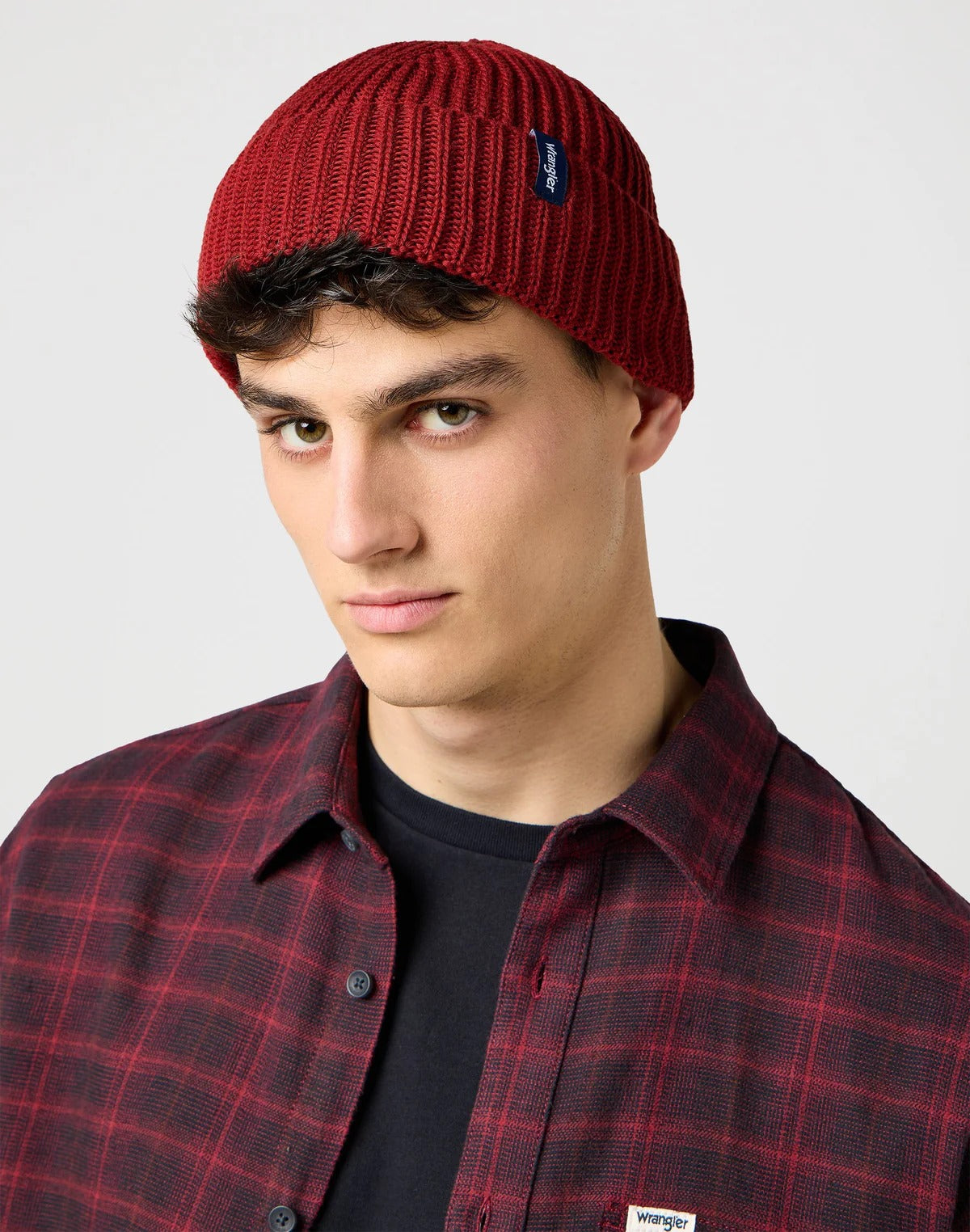 Wrangler Gorro Hat Beanie Red Vermelho_shot1