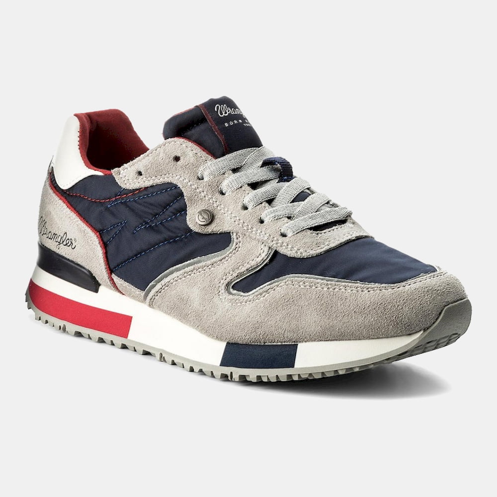 Wrangler Sapatilhas Sneakers Shoes Forest Grey Navy Cinza Navy Shot2