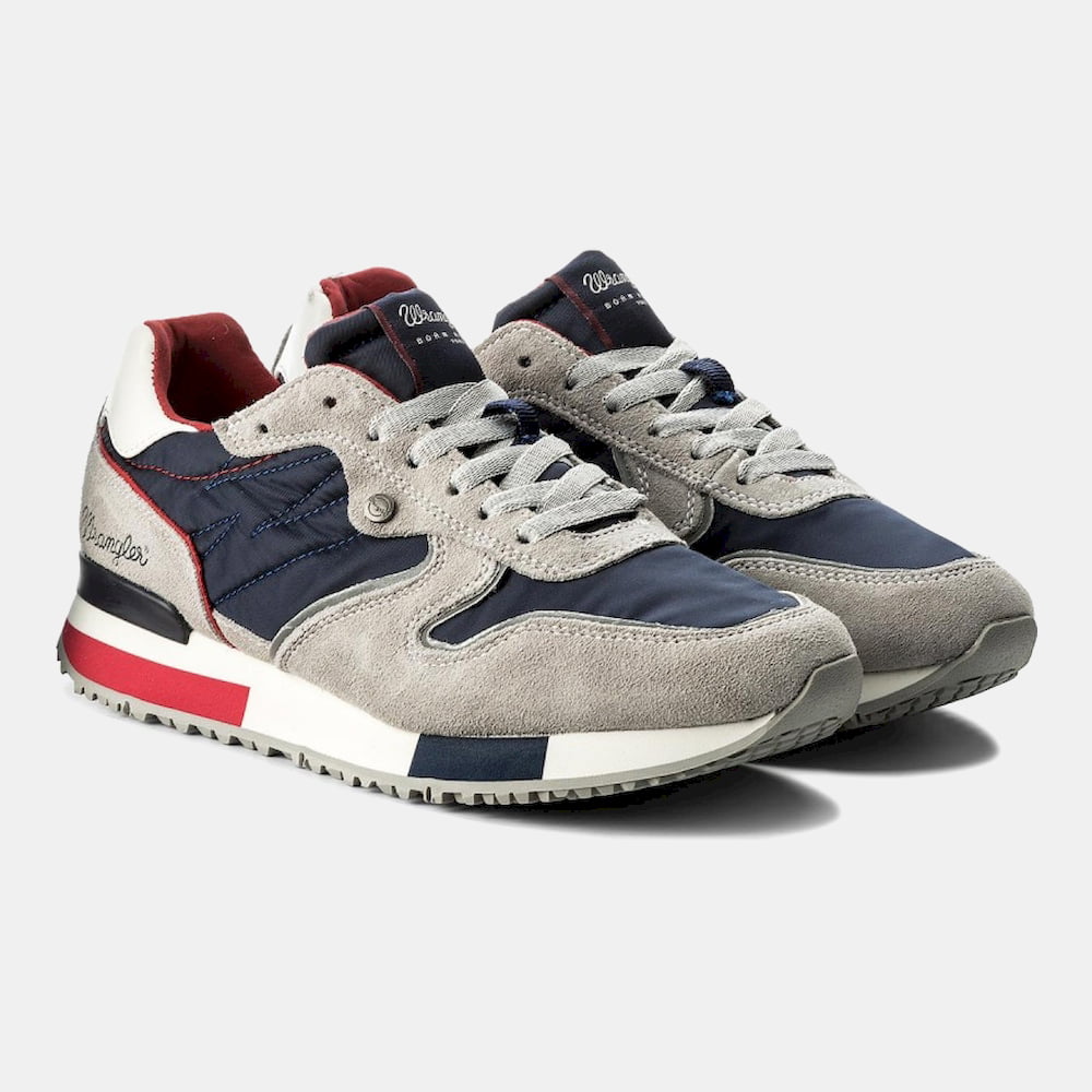 Wrangler Sapatilhas Sneakers Shoes Forest Grey Navy Cinza Navy Shot4