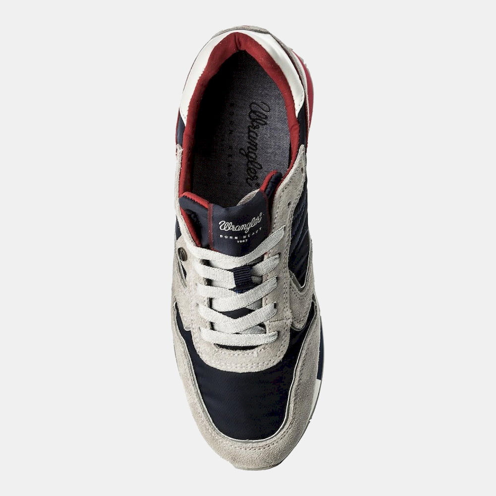 Wrangler Sapatilhas Sneakers Shoes Forest Grey Navy Cinza Navy Shot8