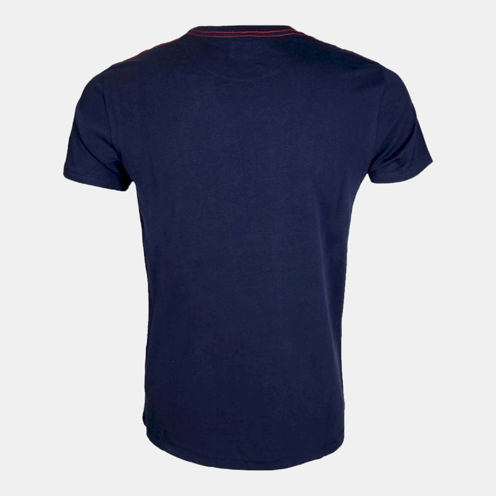 Wrangler T Shirt W7c09fk Navy Navy Shot4