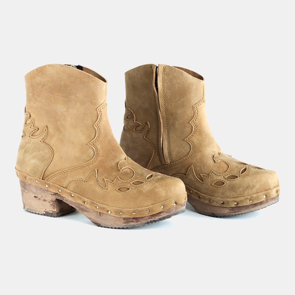 Xuz Botas Boots Z25280 Beige Beige Shot2