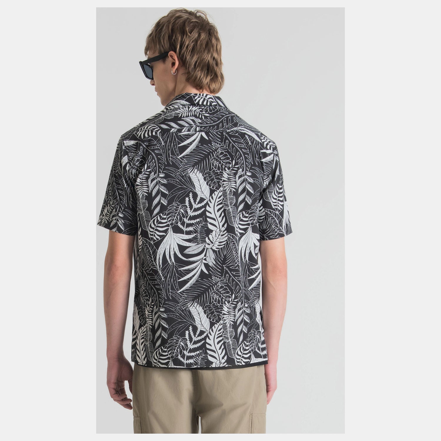 Antony Morato Camisa Shirt Mmss00171 Black Preto_shot2