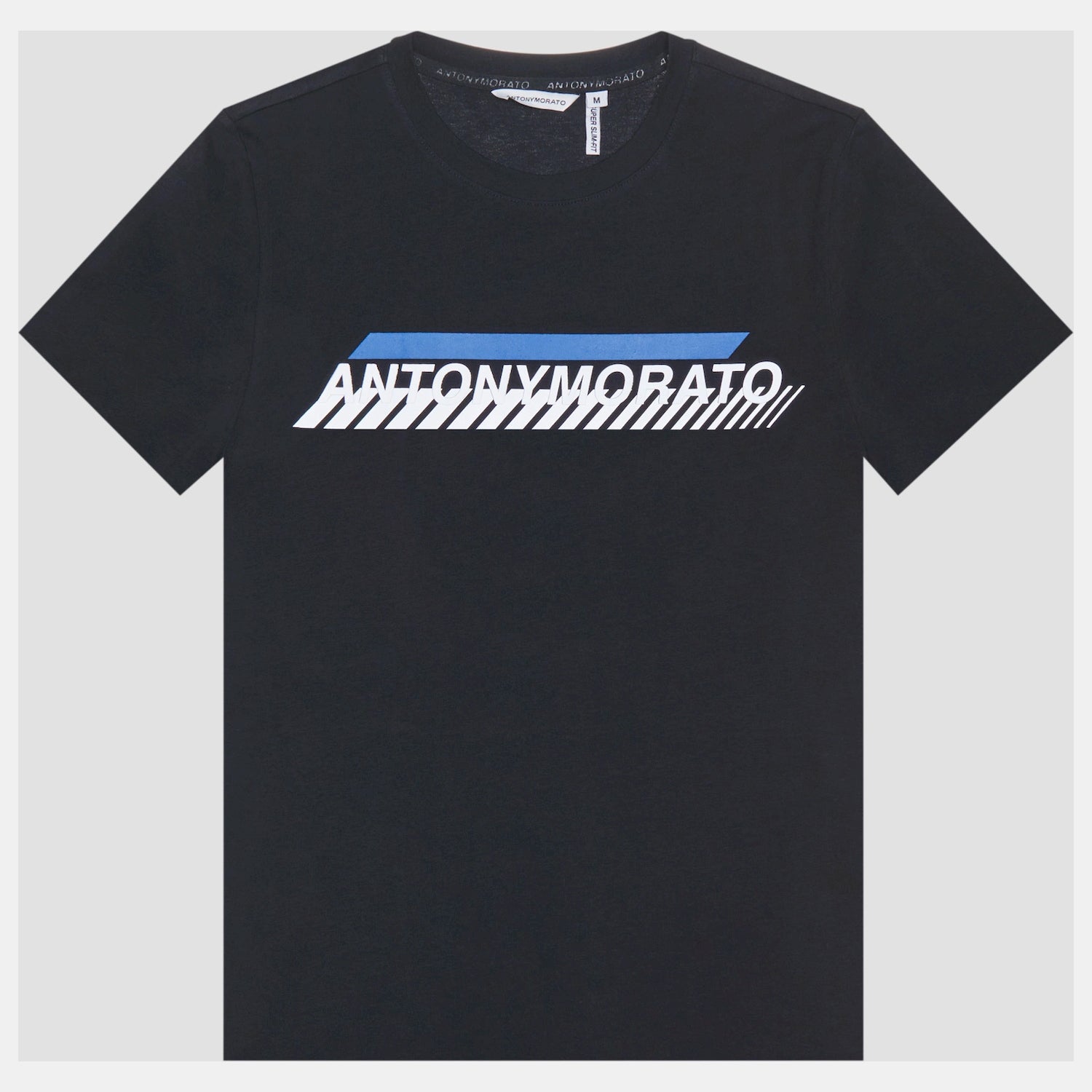Antony Morato T Shirt Mmks02237 Black Preto_shot4