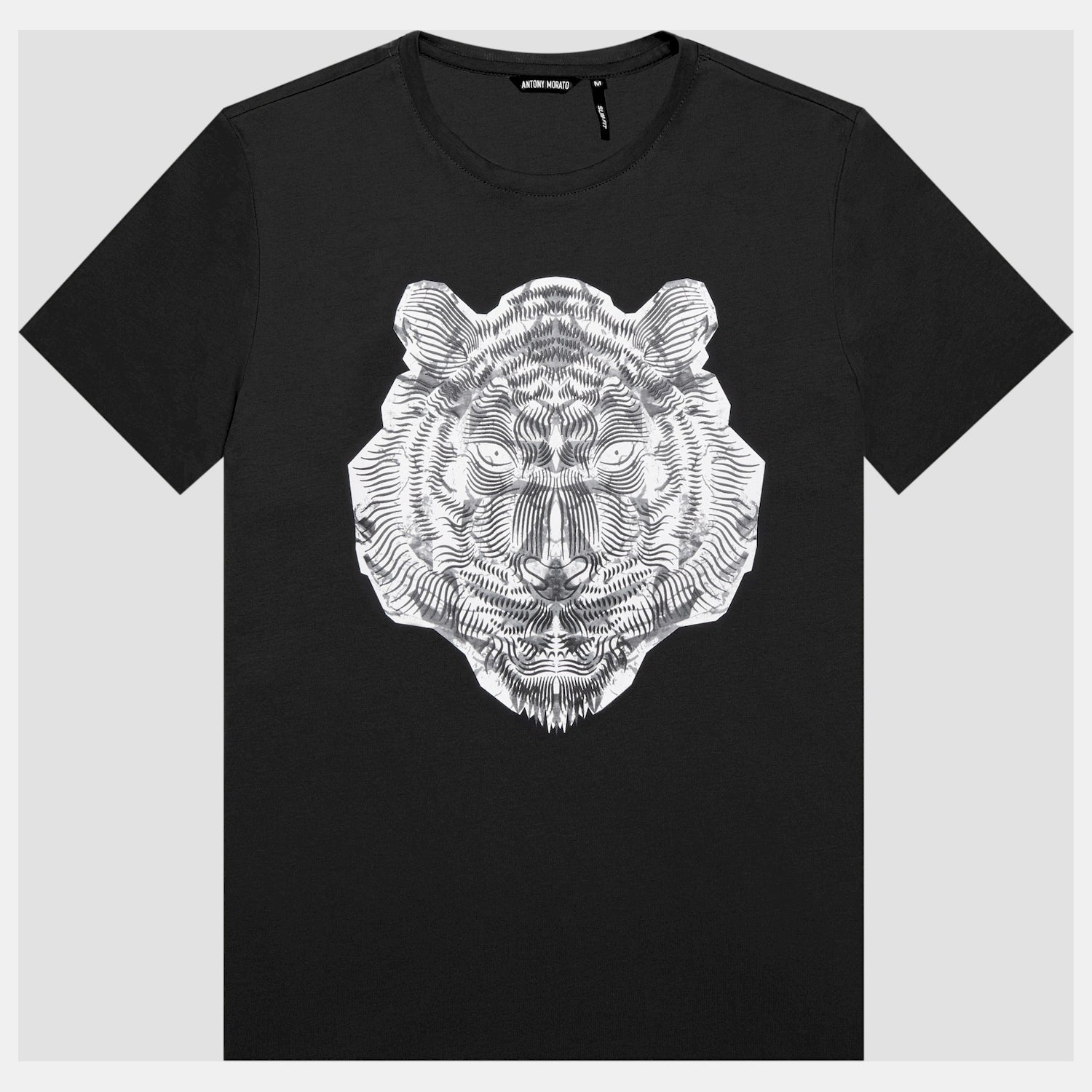 Antony Morato T Shirt Mmks02267 Black Preto_shot4