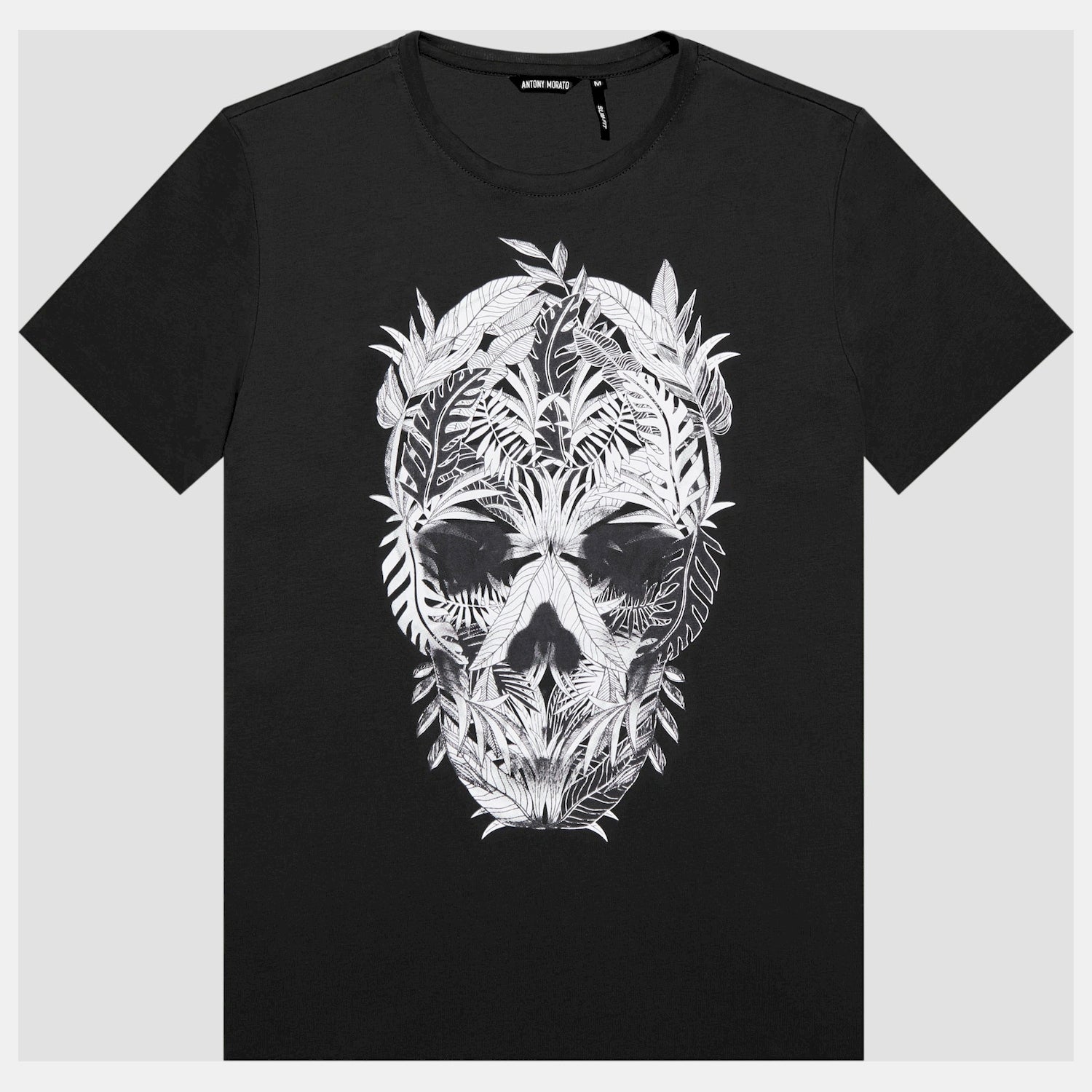 Antony Morato T Shirt Mmks02281 Black Preto_shot4