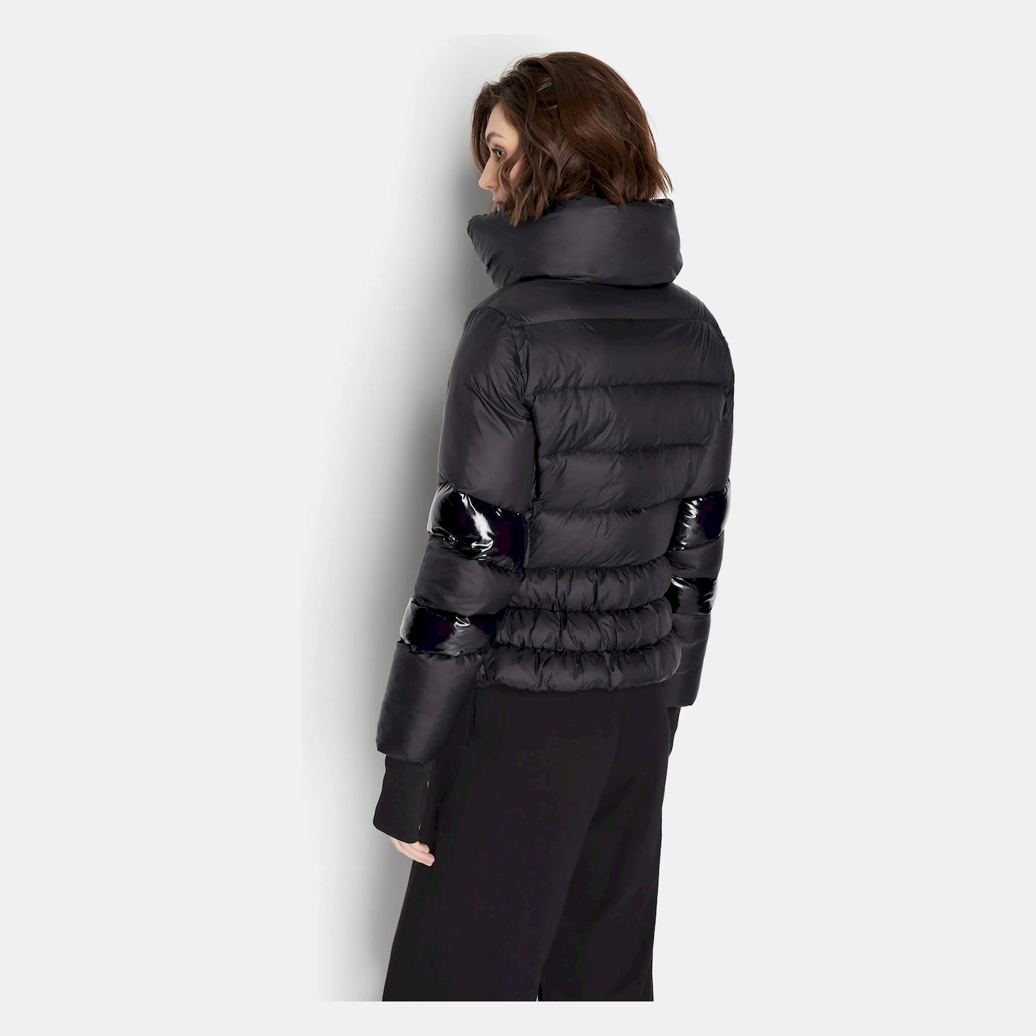 Armani Exchange Blusao Jackets 6ryb19 Yn4mz Black Preto_shot1