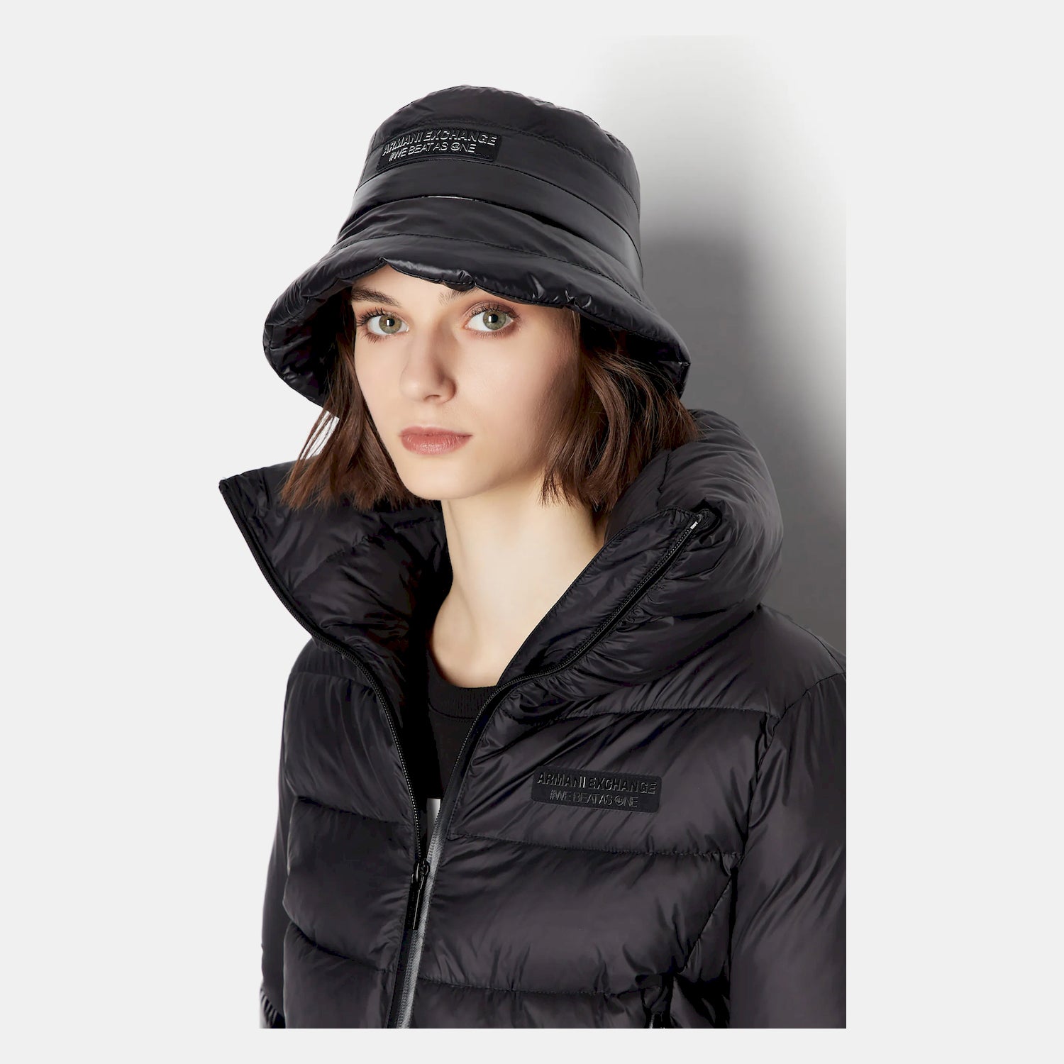 Armani Exchange Blusao Jackets 6ryb19 Yn4mz Black Preto_shot3