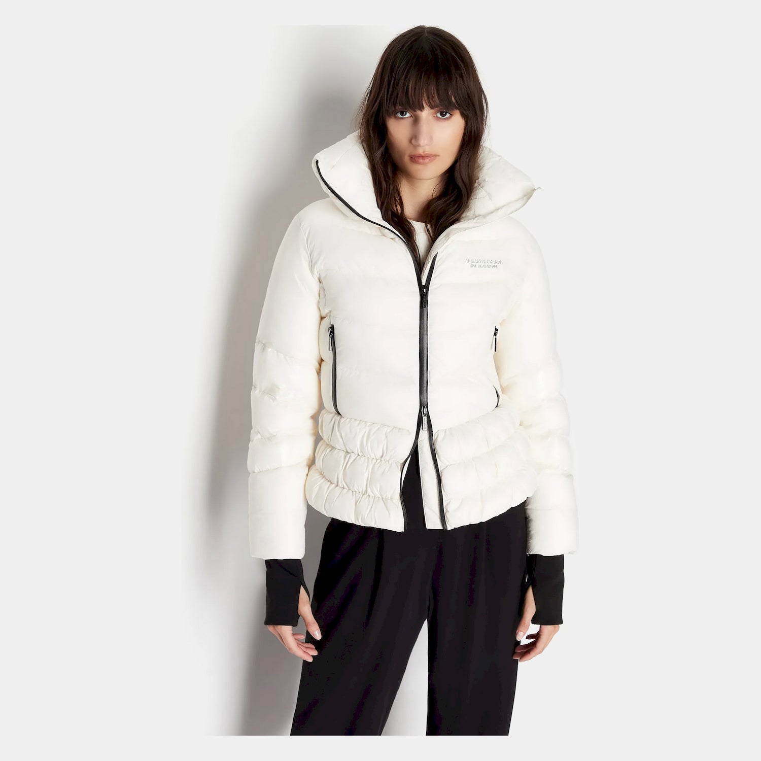 Armani Exchange Blusao Jackets 6ryb19 Yn4mz White Branco_shot1