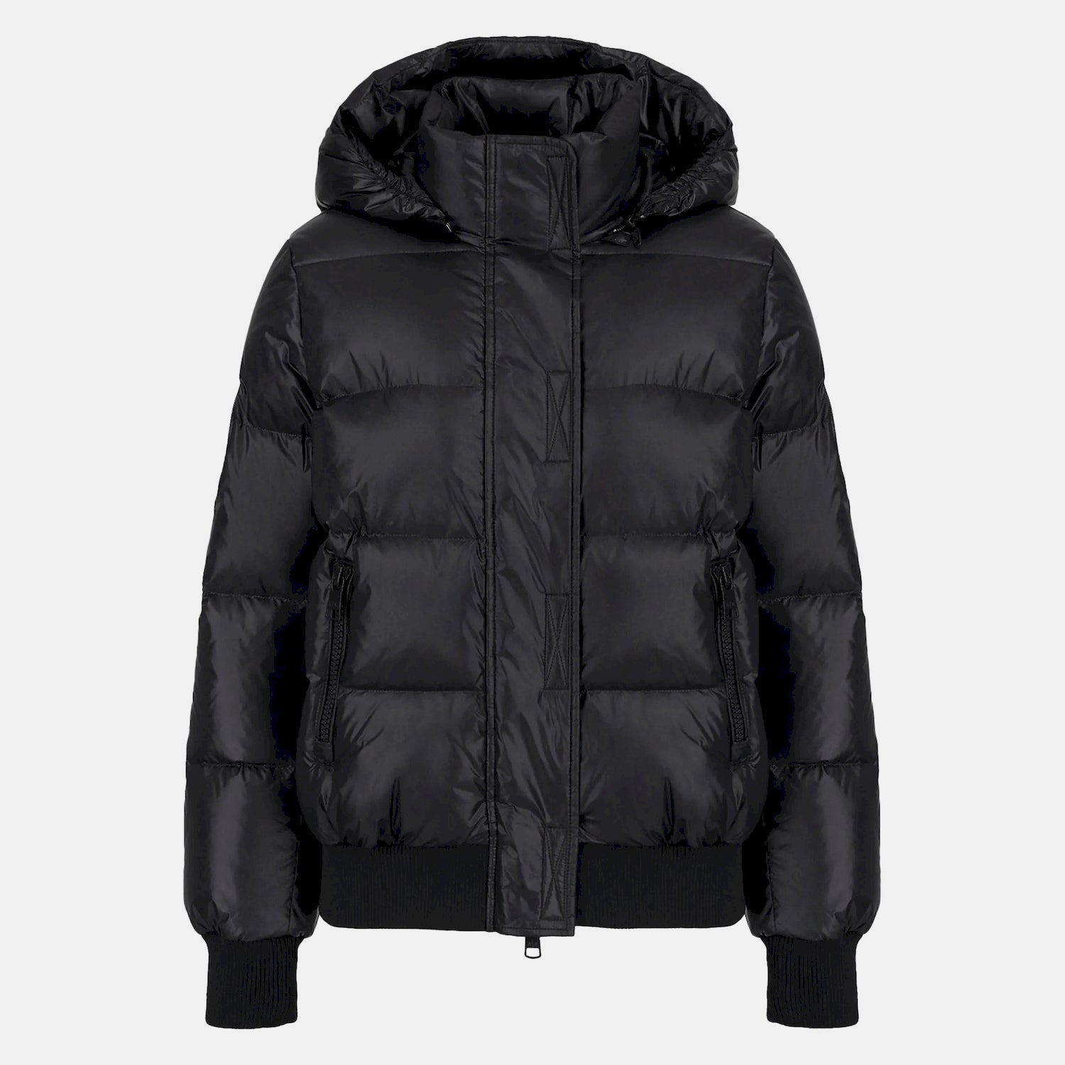 Armani Exchange Blusao Jackets 8nyb40 Ynynz Black.logo Preto_shot3