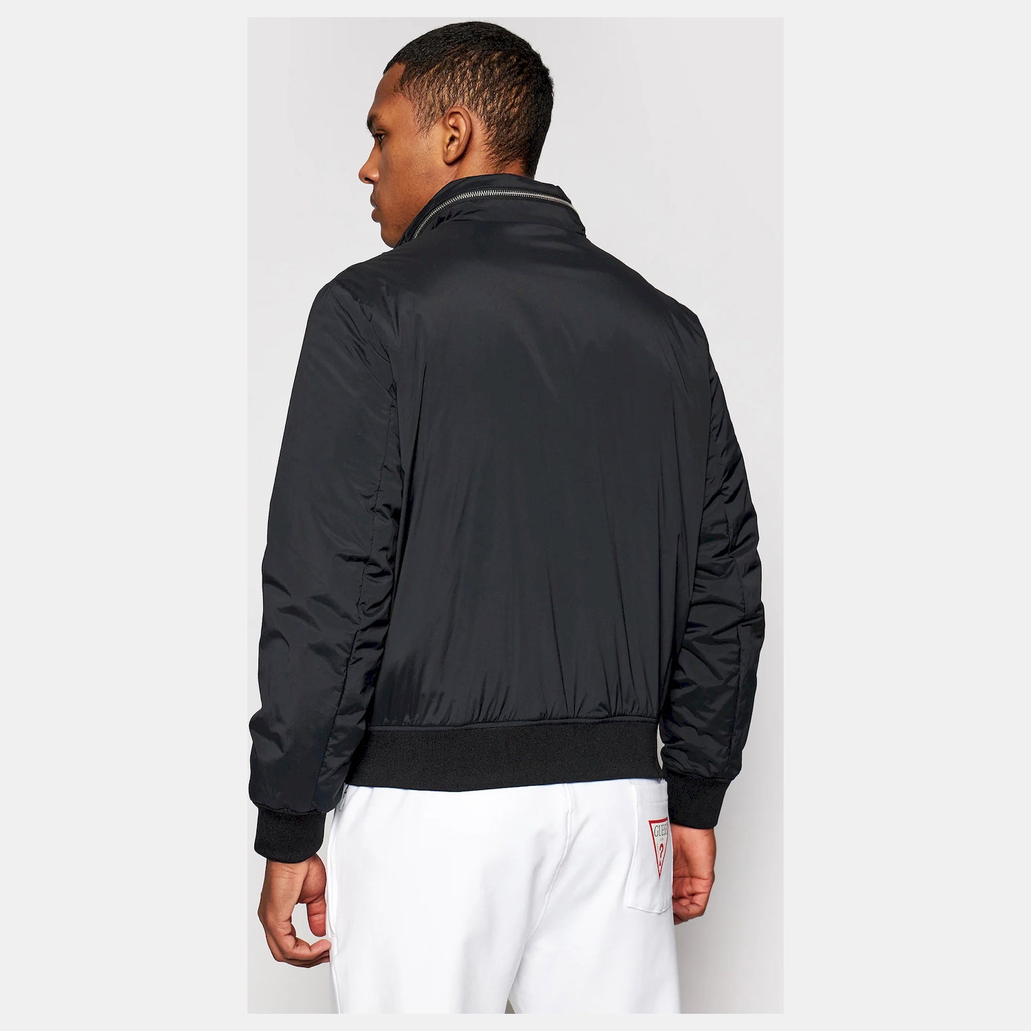 Armani Exchange Blusao Jackets 8nzb60 Zn97z Black Preto_shot1