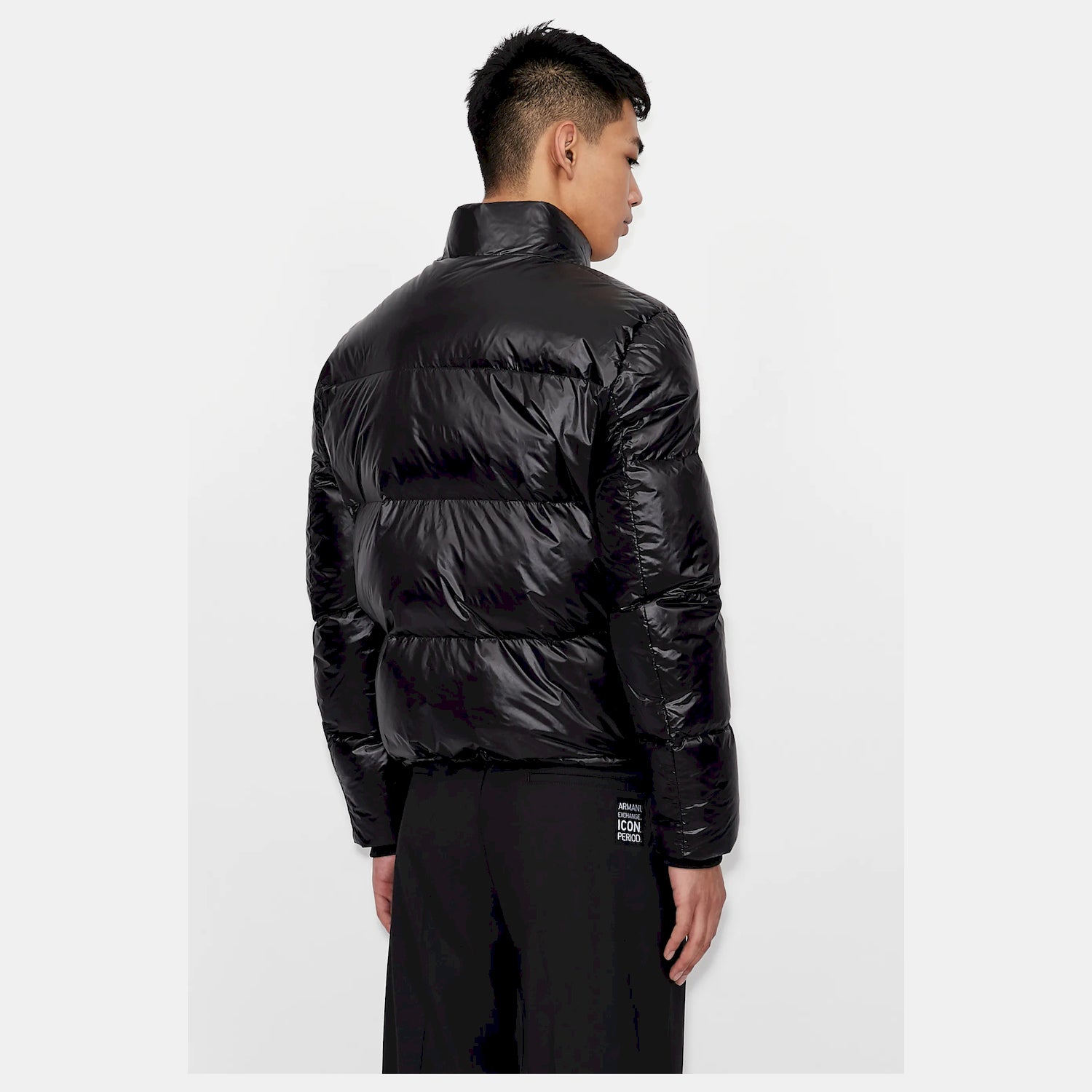 Armani Exchange Blusao Jackets 8nzbp2 Znynz Black Preto_shot1