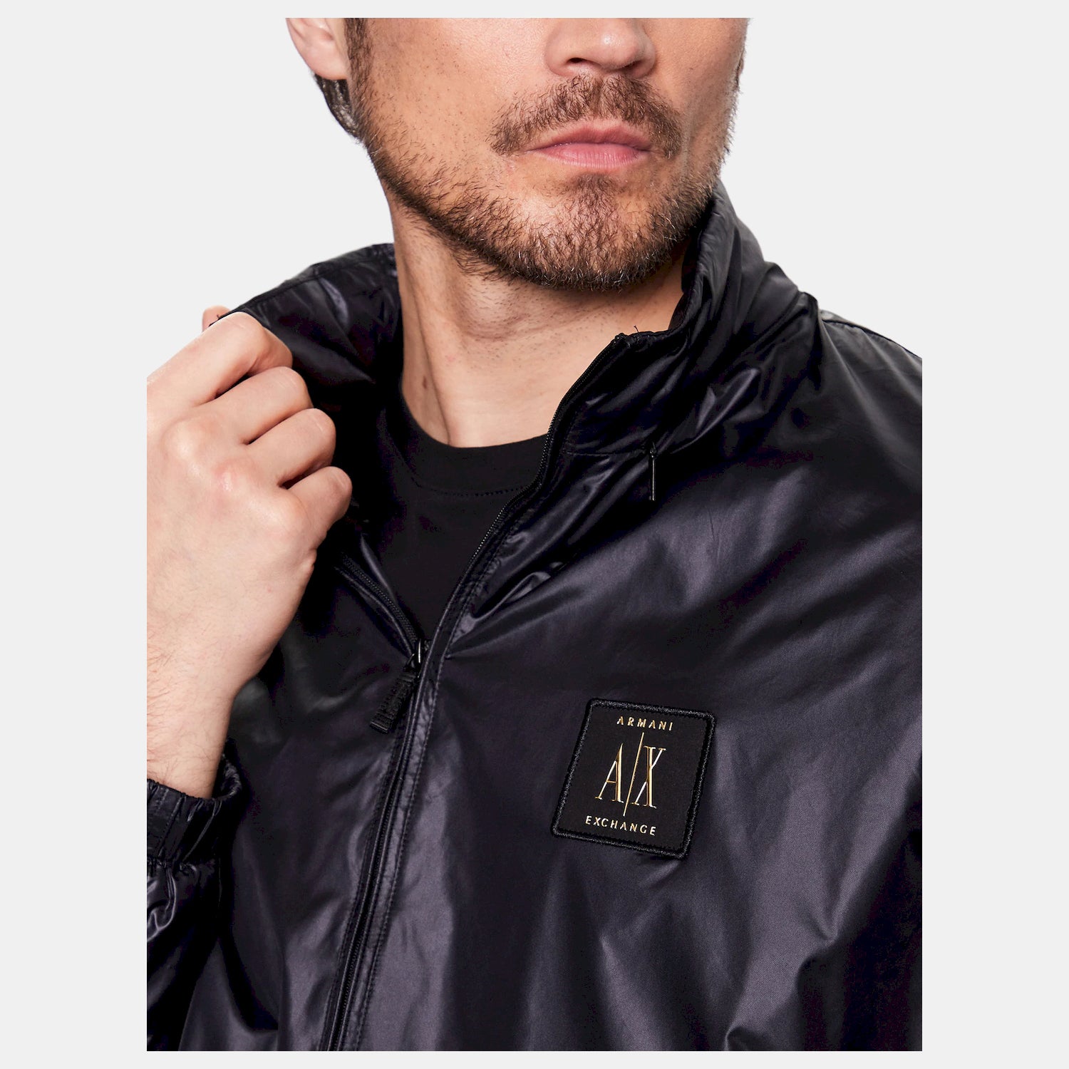 Armani Exchange Blusao Jackets 8nzbp9 Znywz Black Preto_shot2
