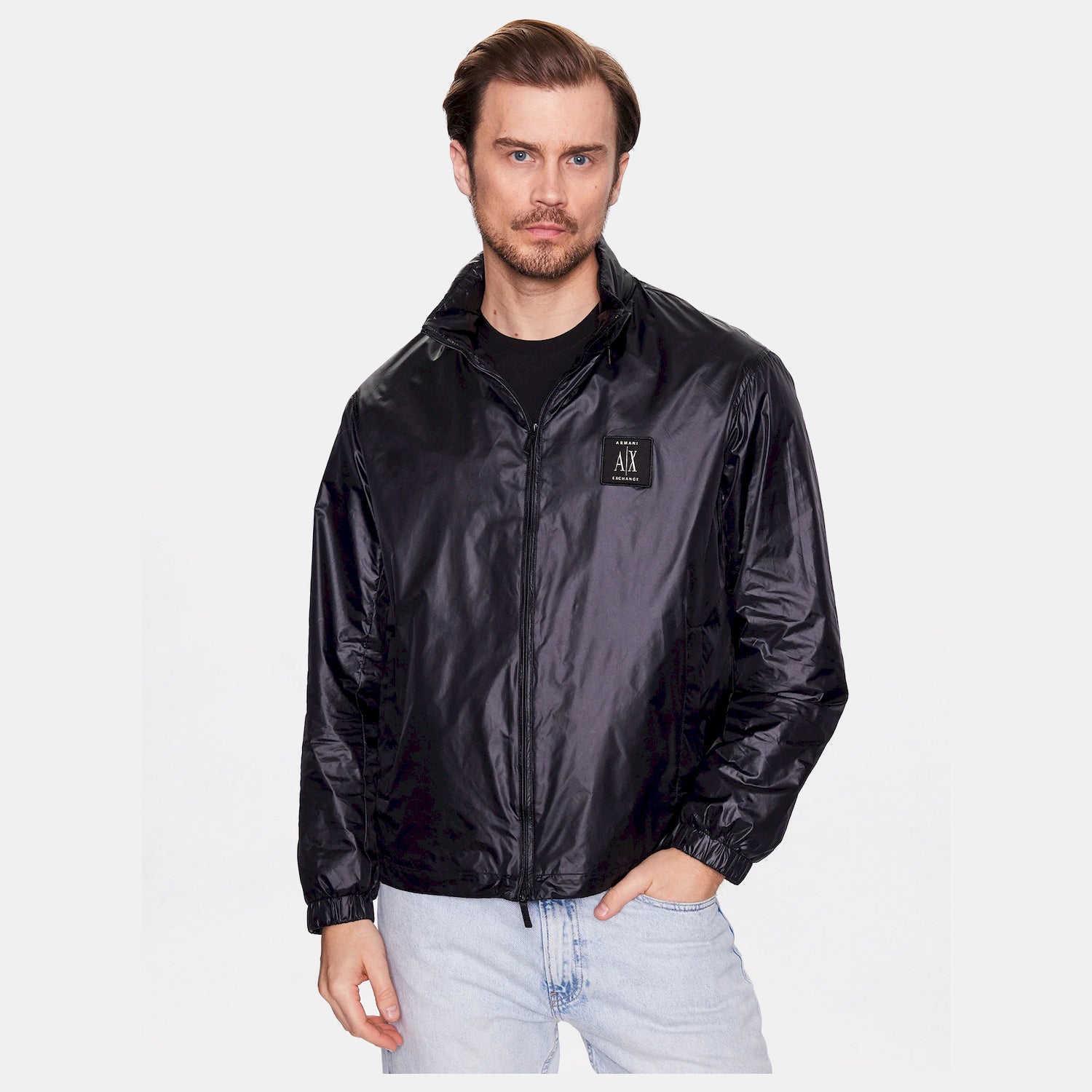 Armani Exchange Blusao Jackets 8nzbp9 Znywz Black Preto_shot4