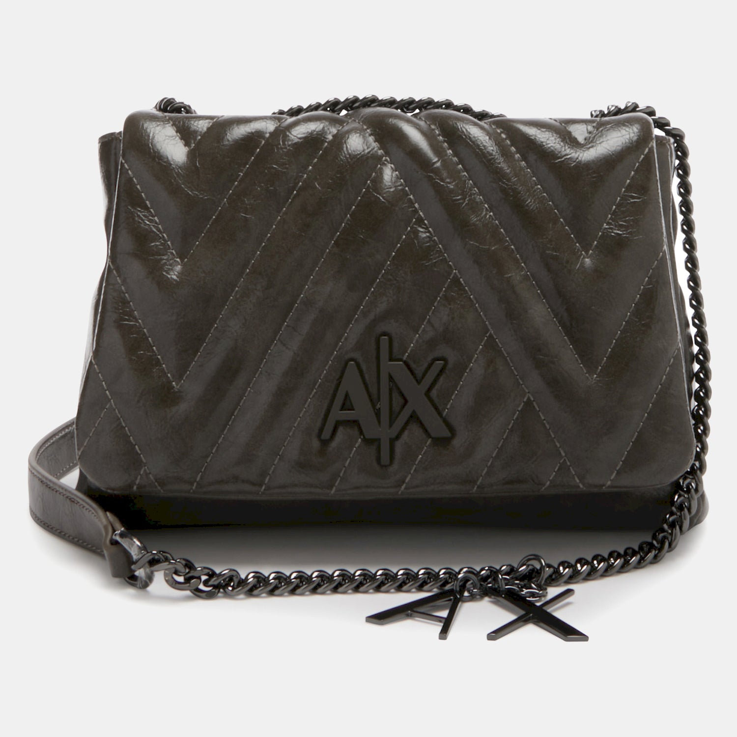 Armani Exchange Bolsa Bag 942853 3f779 Dk.grey Cinza Escuro_shot1