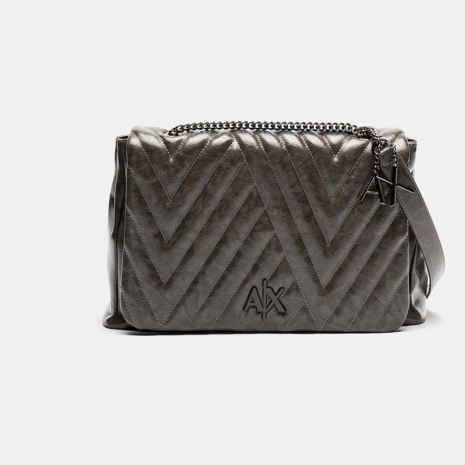 Armani Exchange Bolsa Bag 942972 3f779 Dk.grey Cinza Escuro_shot1