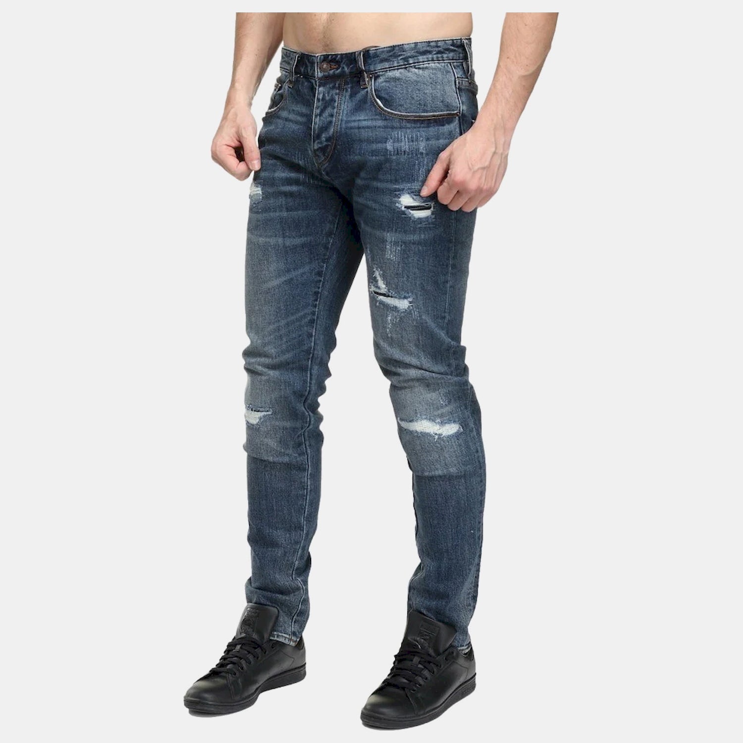 Armani Exchange Calcas Trousers 3rzj10 Z4ltz Med. Wash Medium Wash_shot2