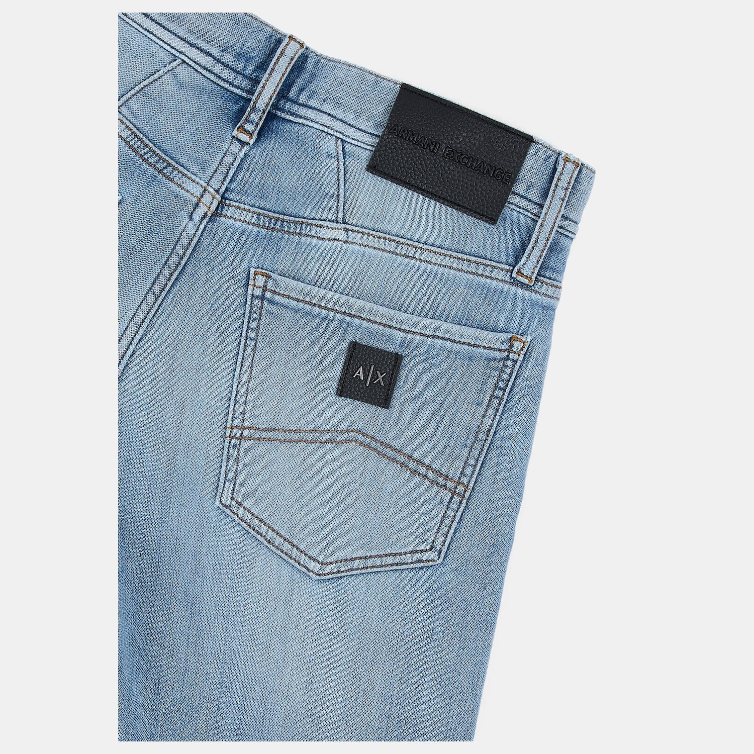 Armani Exchange Calcas Trousers 6rzj33 Z1ttz Light Wash Light Wash_shot5