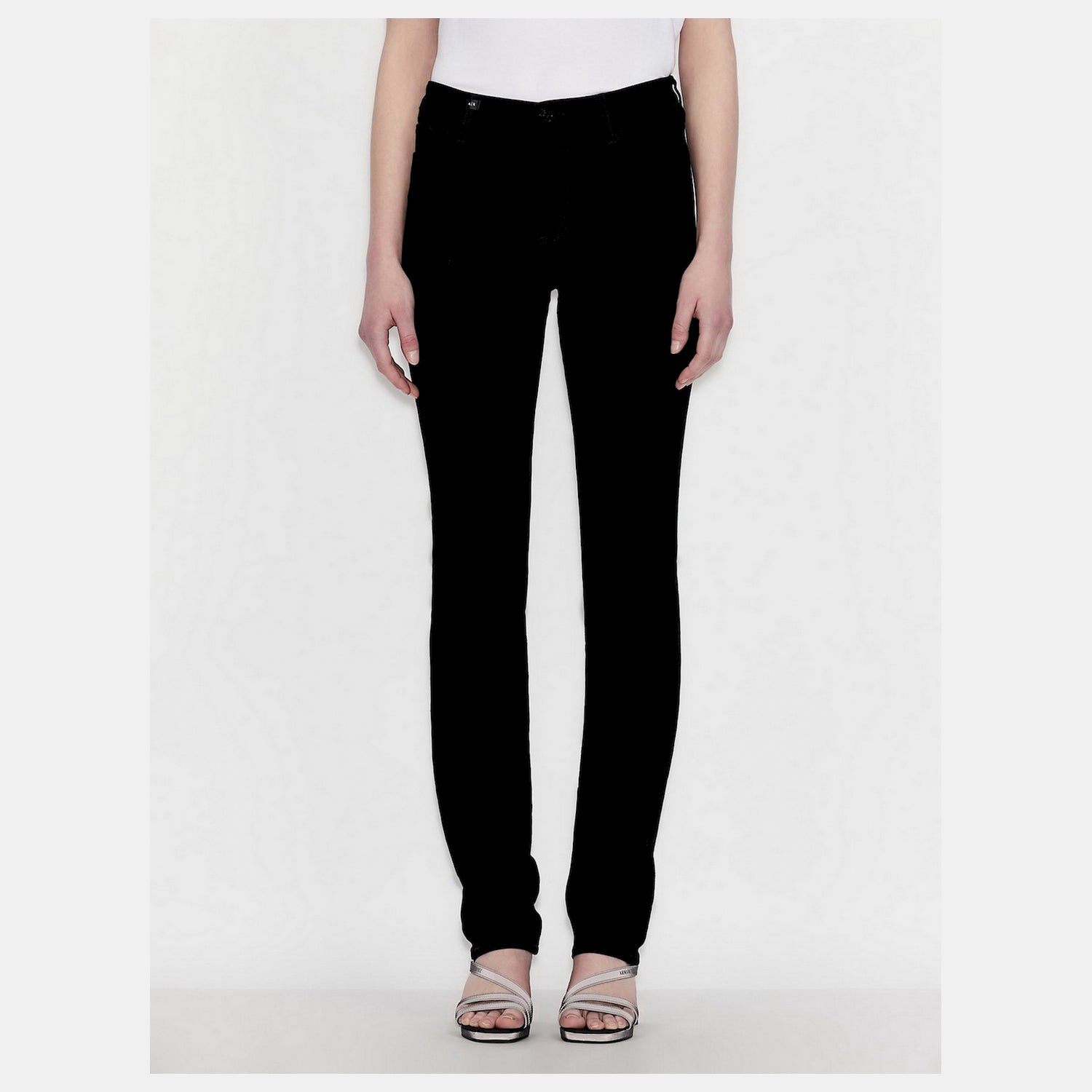 Armani Exchange Calcas Trousers 8nyj45 Y1tcz Denim Blk Denim Escuro_shot4