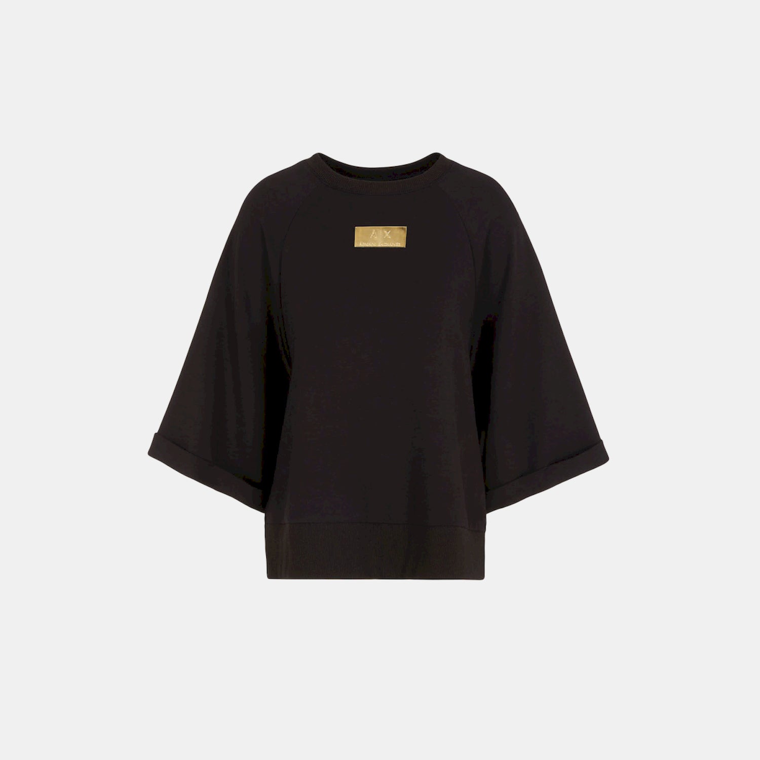 Armani Exchange Camisola Sweat 6rym51 Yjepz Black Preto_shot1