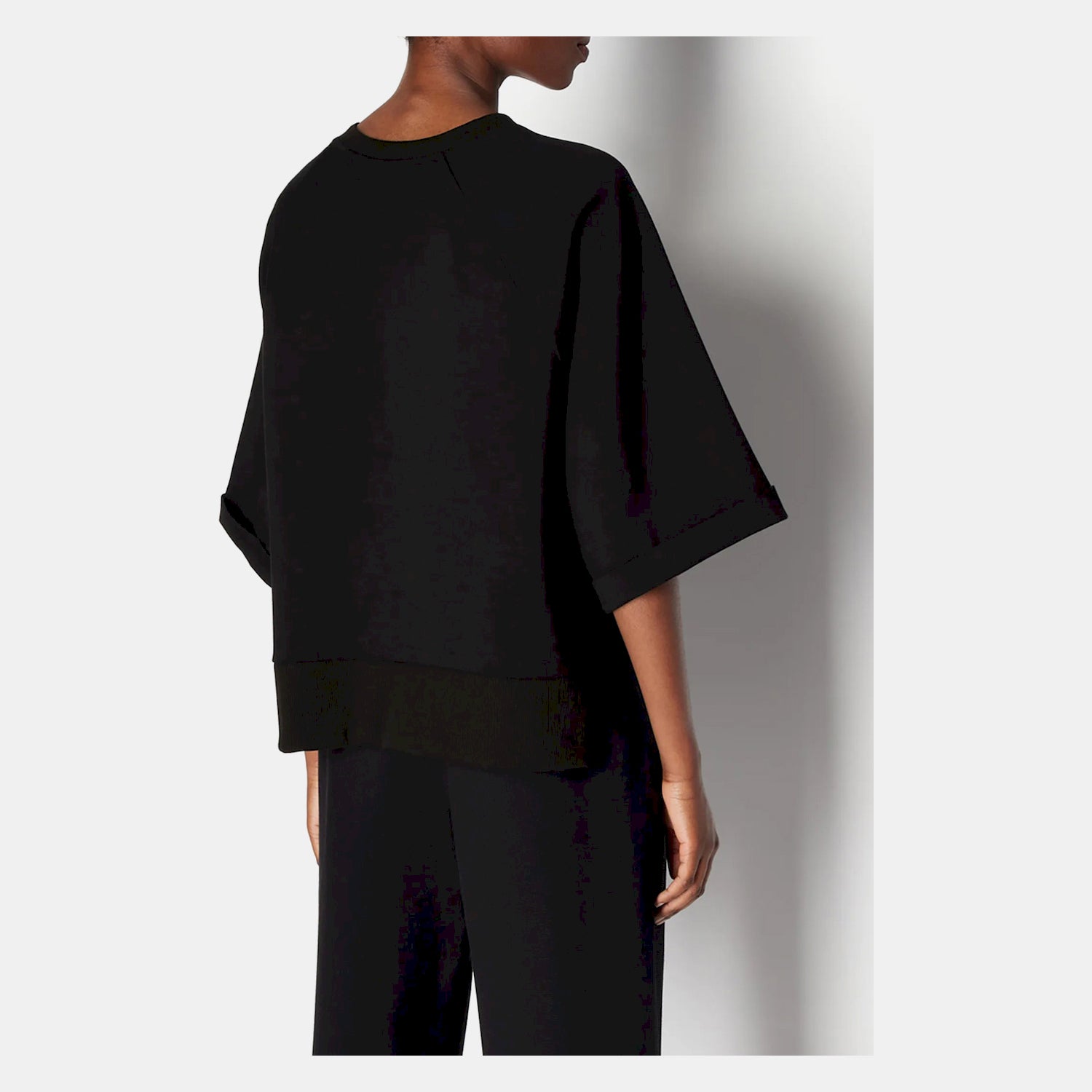Armani Exchange Camisola Sweat 6rym51 Yjepz Black Preto_shot2