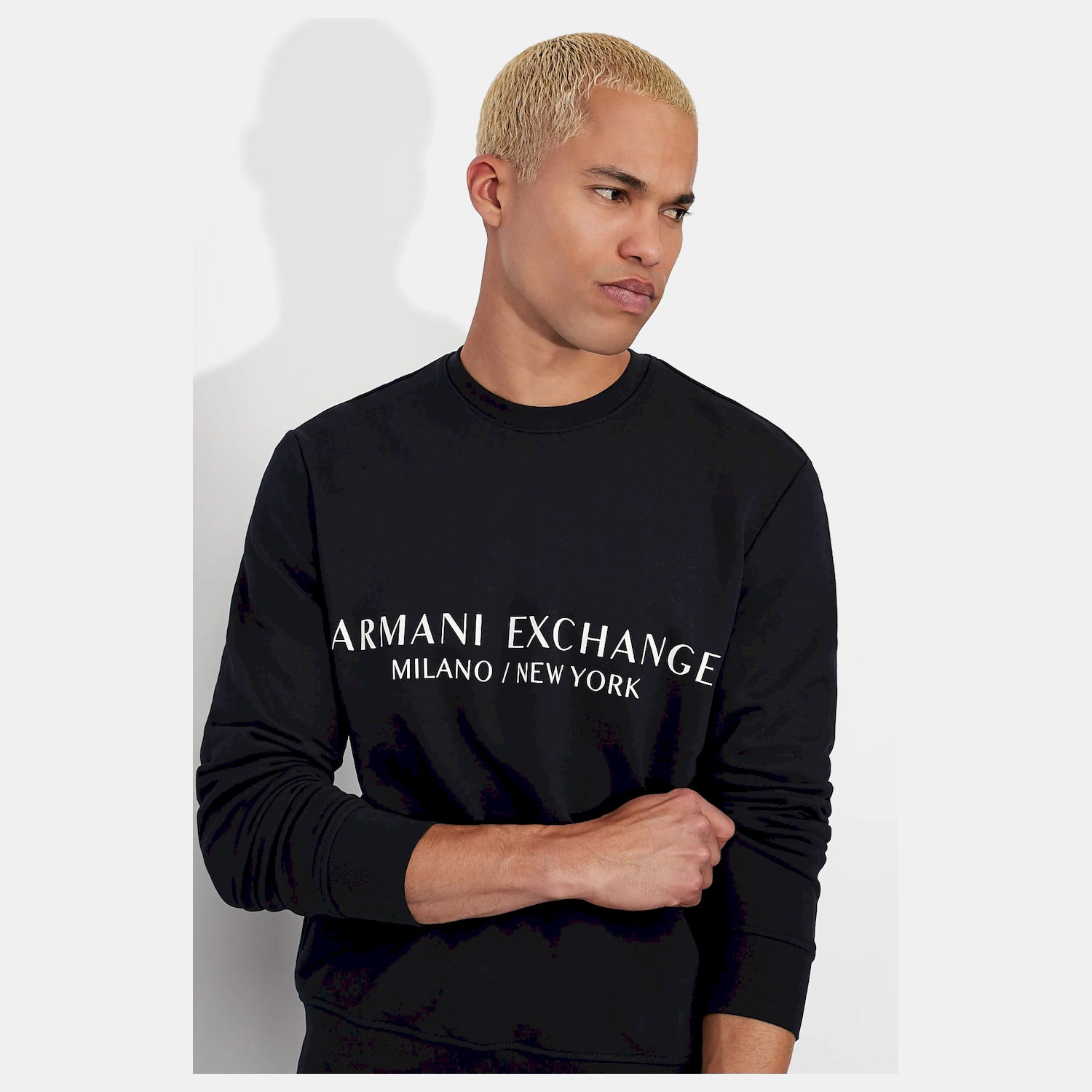 Armani Exchange Camisola Sweat 8nzm88 Zjkrz Navy Navy_shot3