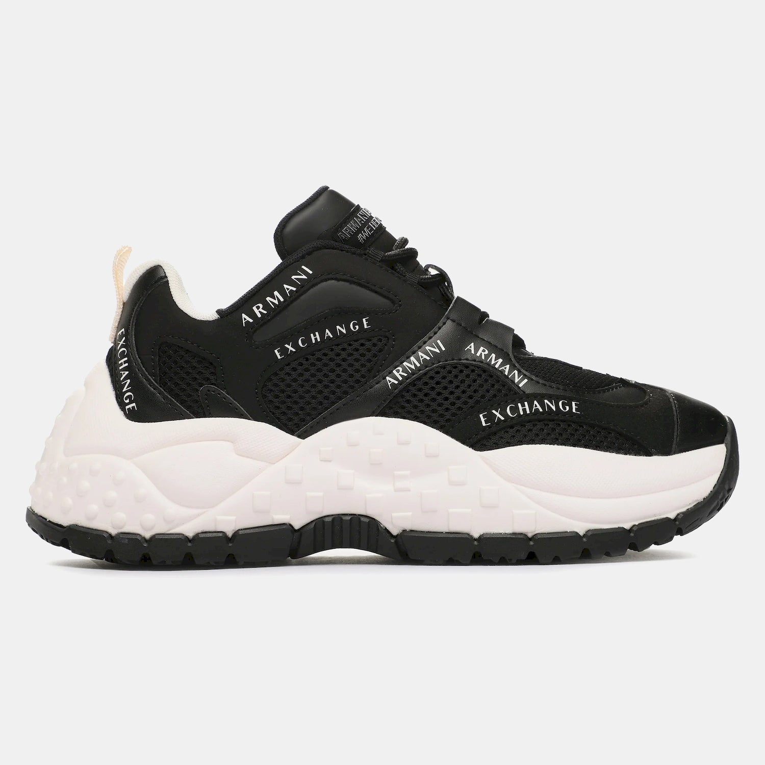 Armani Exchange Sapatilhas Sneakers Shoes Xdx120 Xv708 Black Preto_shot1