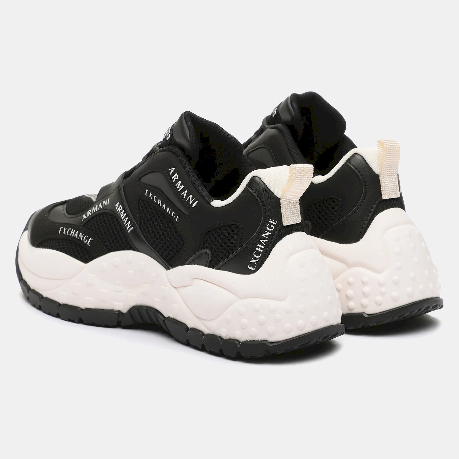 Armani Exchange Sapatilhas Sneakers Shoes Xdx120 Xv708 Black Preto_shot2