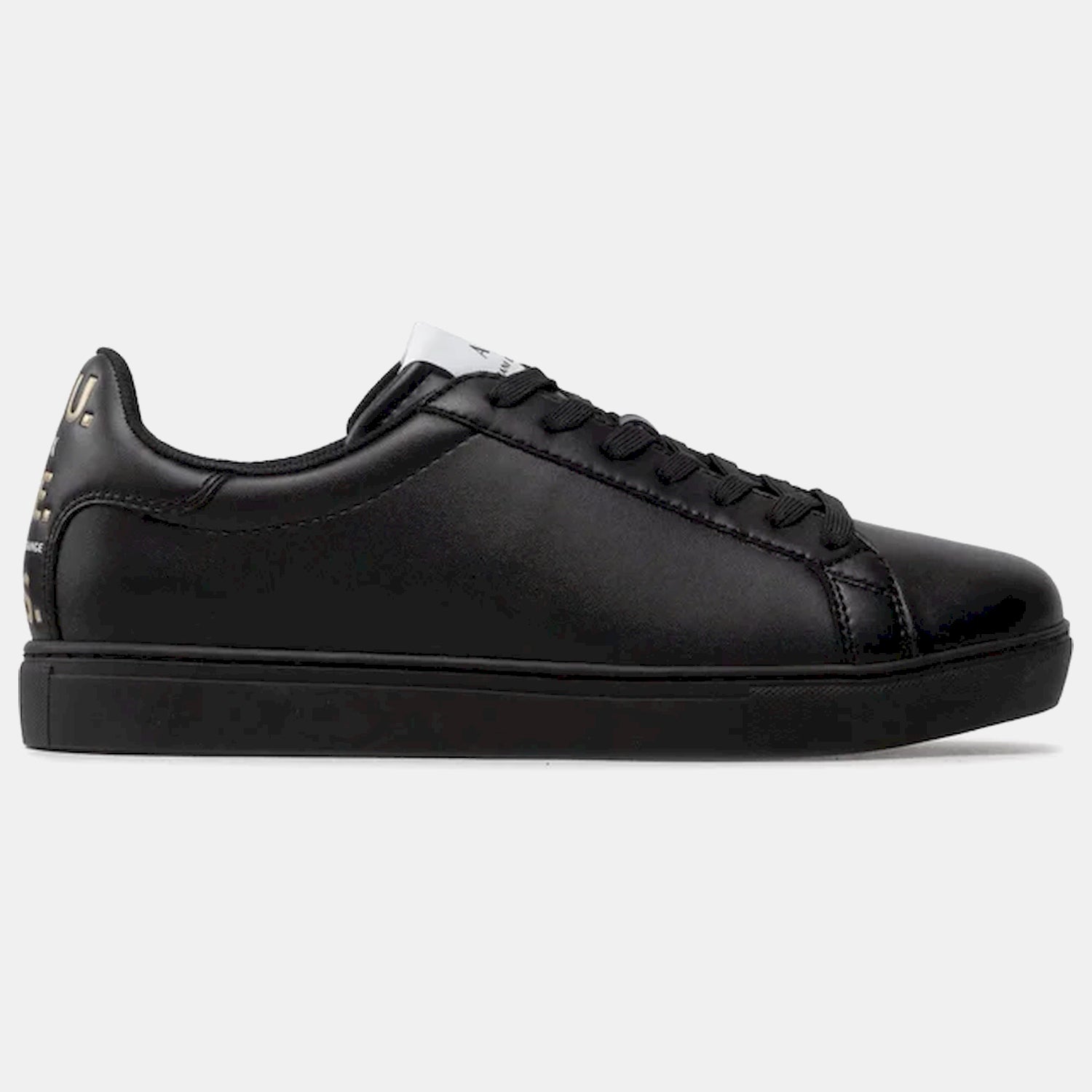 Armani Exchange Sapatilhas Sneakers Shoes Xux001 Xv596 Blk Gold Preto Ouro_shot1