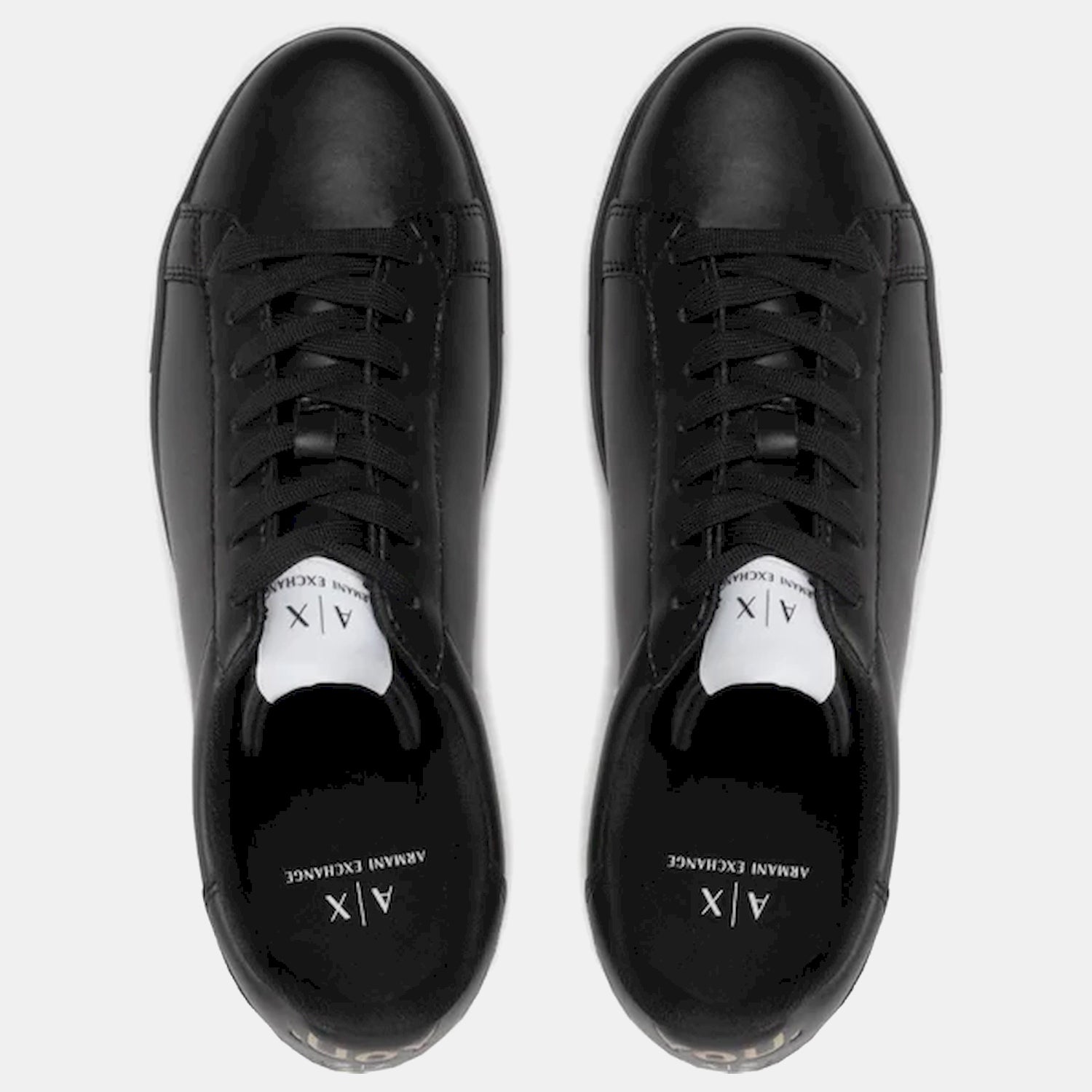 Armani Exchange Sapatilhas Sneakers Shoes Xux001 Xv596 Blk Gold Preto Ouro_shot3