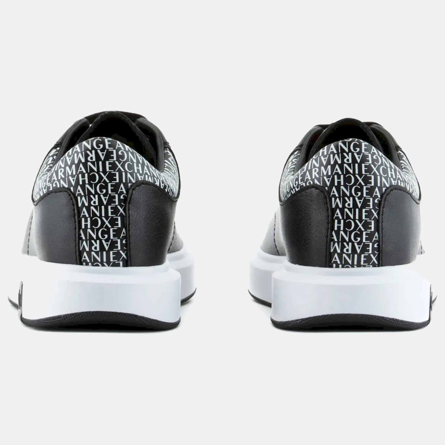 Armani Exchange Sapatilhas Sneakers Shoes Xux123 Xv761 Black.logo Preto_shot3
