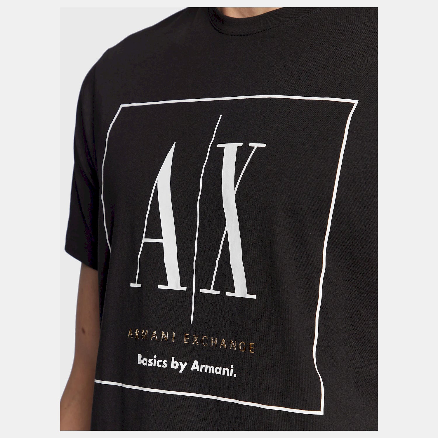Armani Exchange T Shirt 3rztag Zj8ez Black Preto_shot2