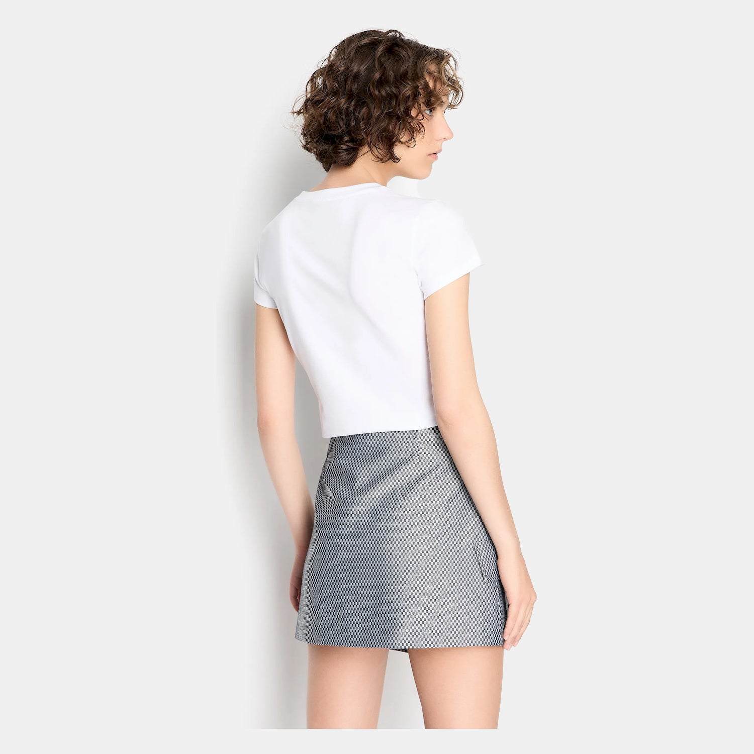 Armani Exchange T Shirt 6ryt07 Yj8qz White Branco_shot1