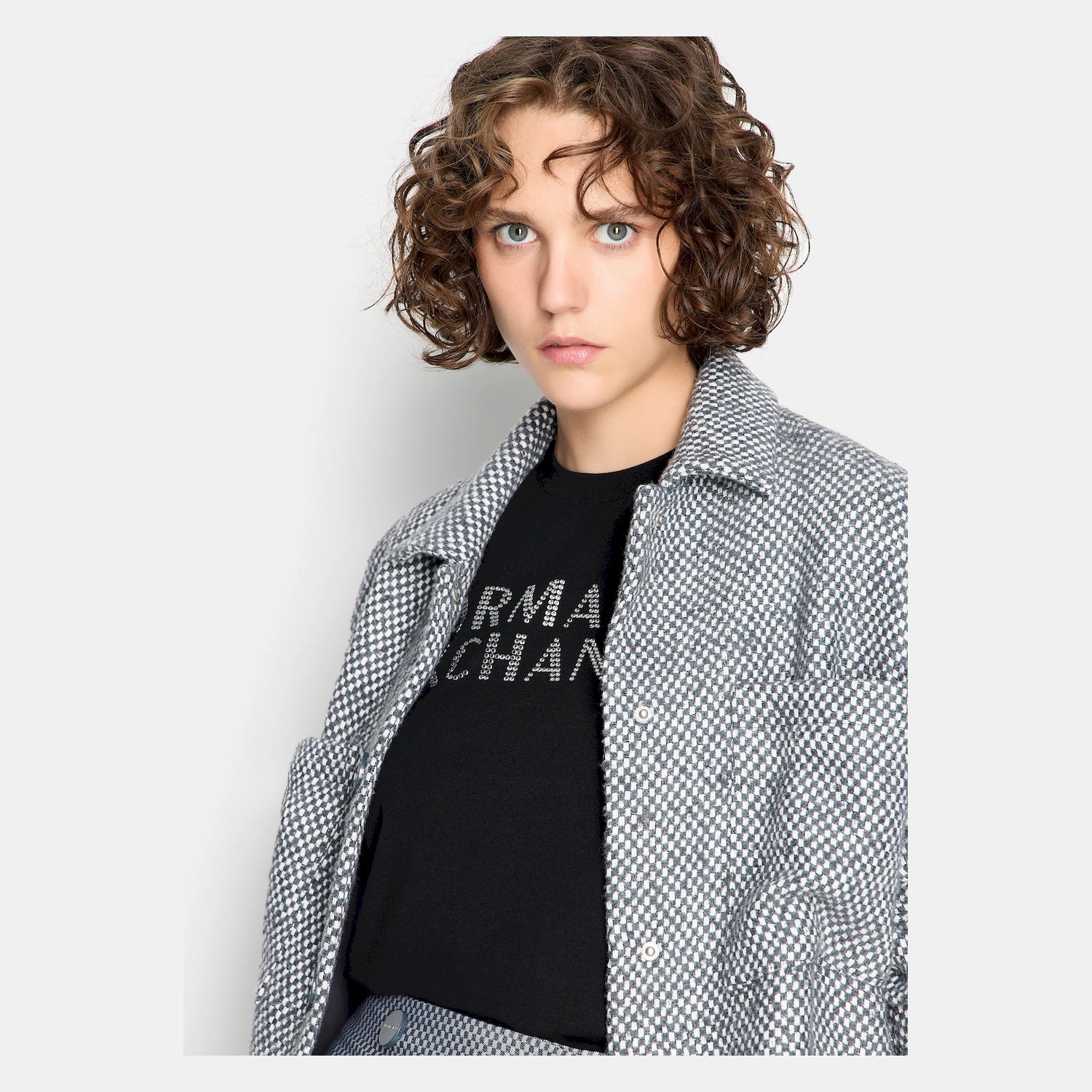 Armani Exchange T Shirt 6ryt35 Yjdtz Black Preto_shot2