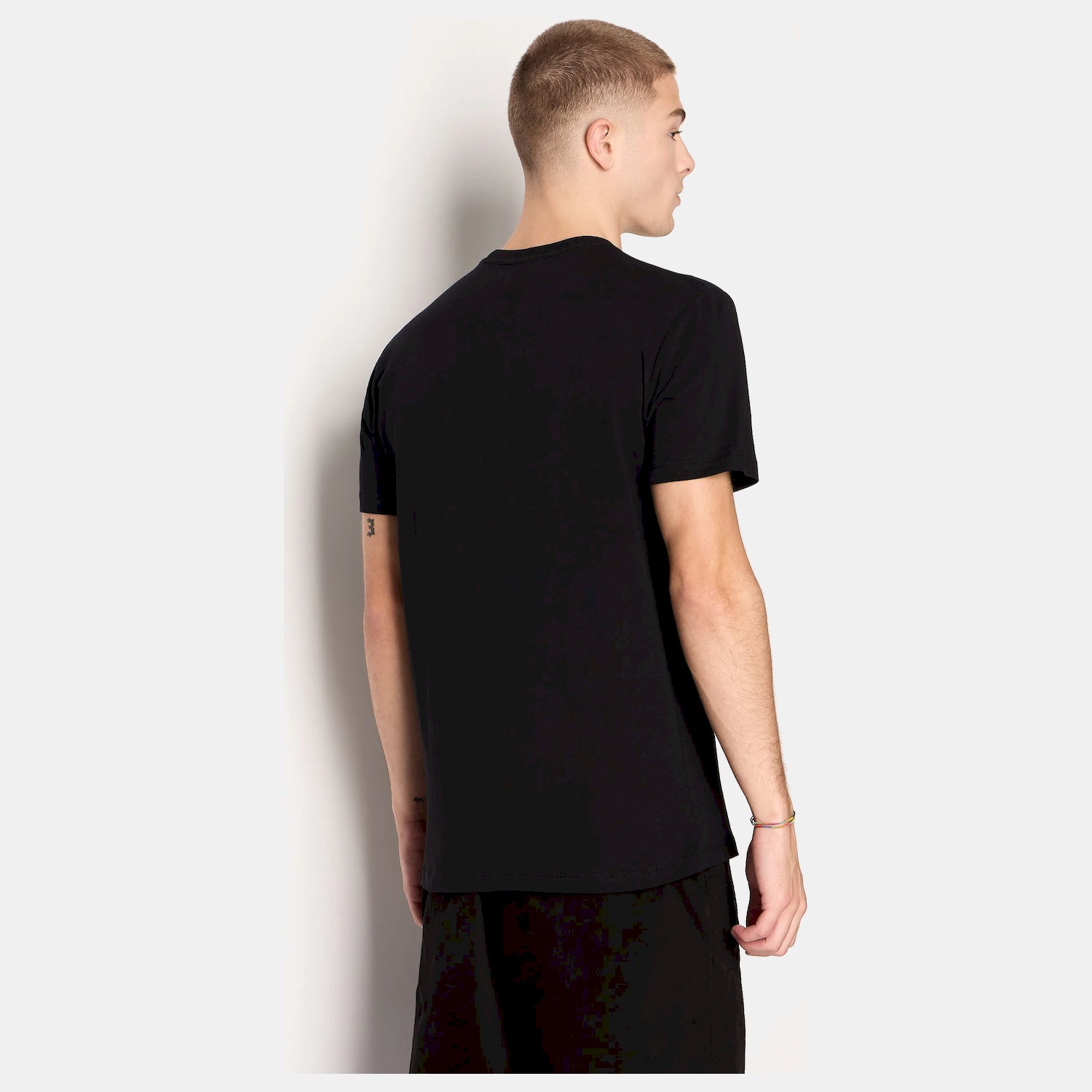 Armani Exchange T Shirt 6rztac Zj9tz Black Preto_shot1