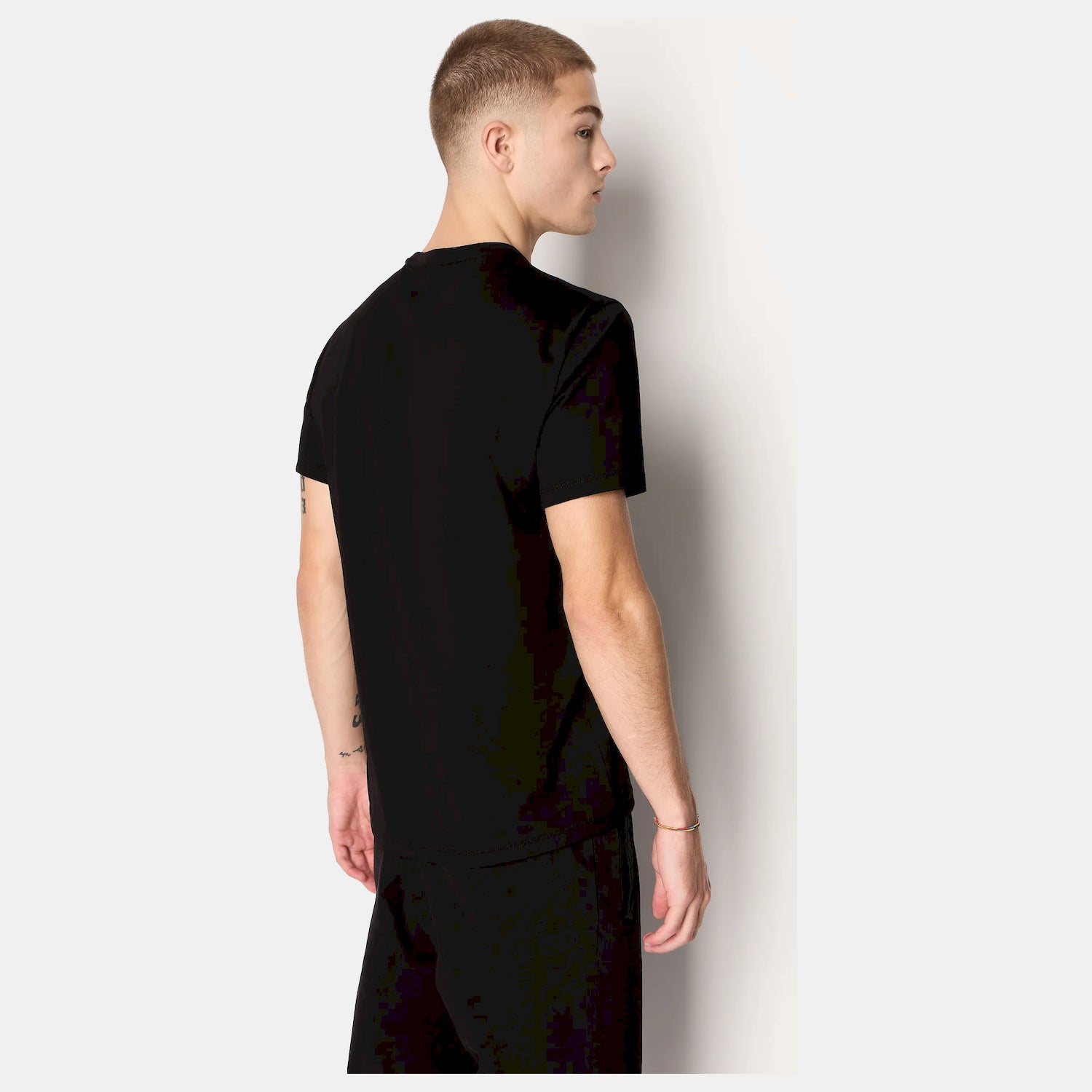 Armani Exchange T Shirt 6rzthb Zjh4z Black Preto_shot1
