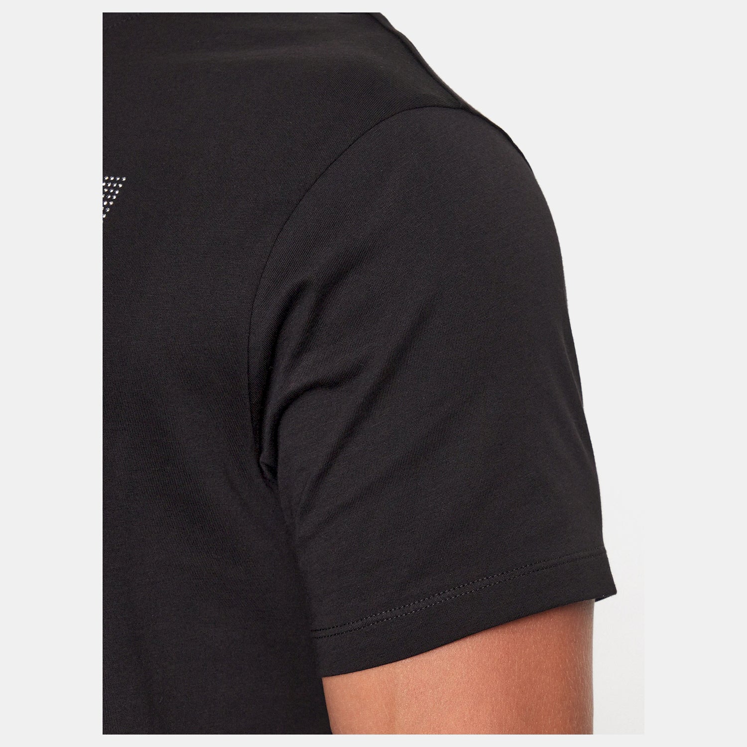 Armani Exchange T Shirt 6rztke Zj8ez Black Preto_shot3