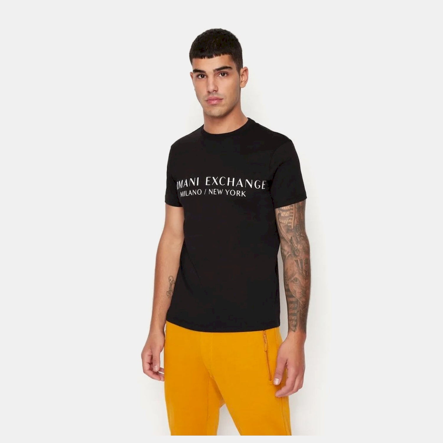 Armani Exchange T Shirt 8nzt72 Z8h4z Black Preto_shot2