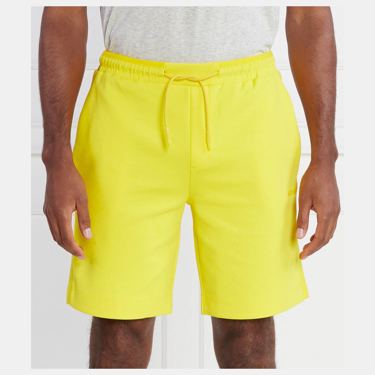 Boss Calcao Shorts Headlo 1 50493 Yellow Amarelo_shot2