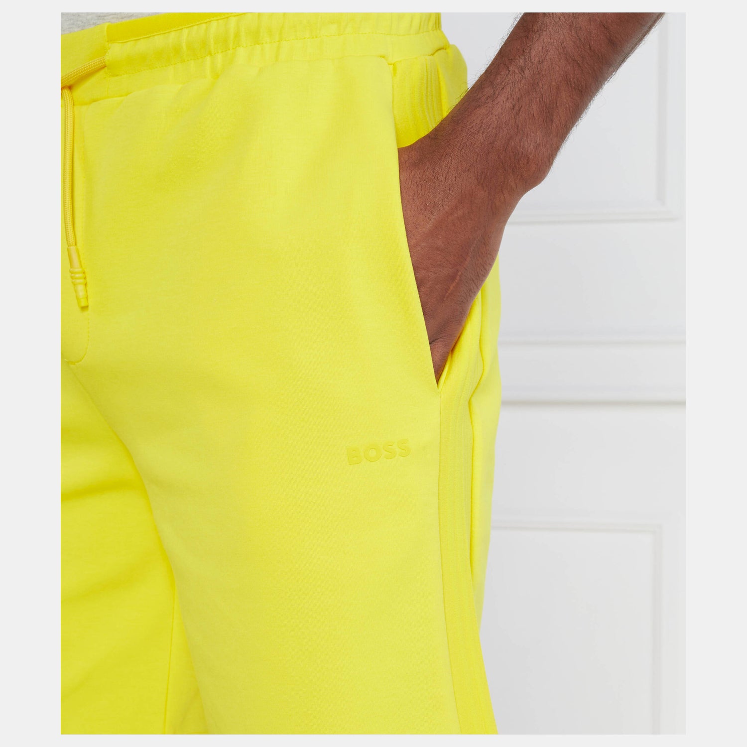 Boss Calcao Shorts Headlo 1 50493 Yellow Amarelo_shot3