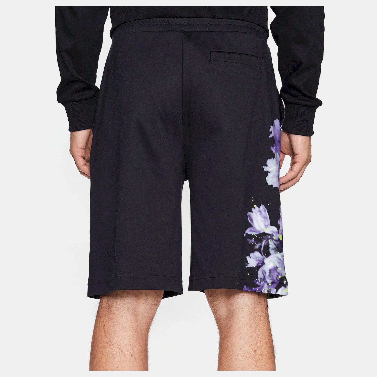 Boss Calcao Shorts Headlo Lotus 3 Black Preto_shot1