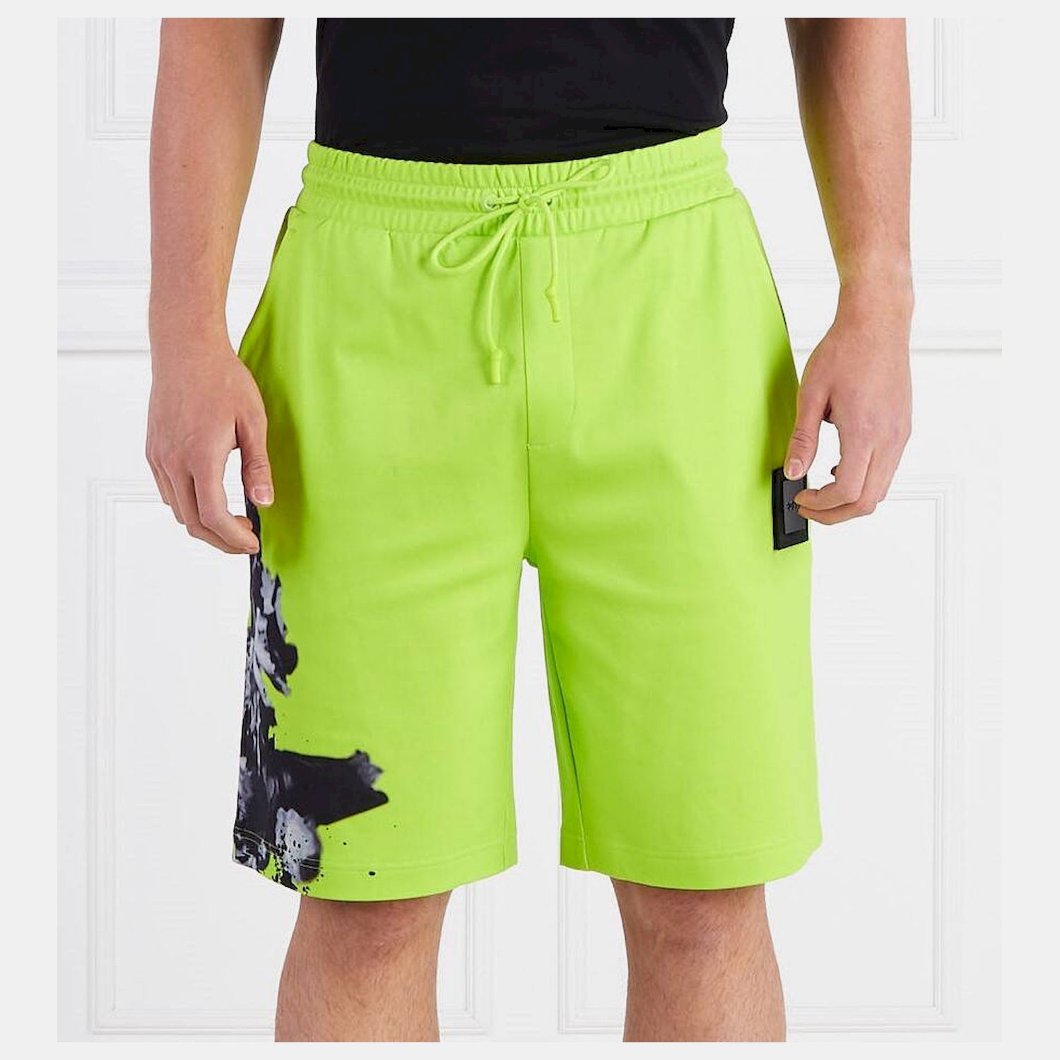Boss Calcao Shorts Headlo Lotus 3 Green Verde_shot1