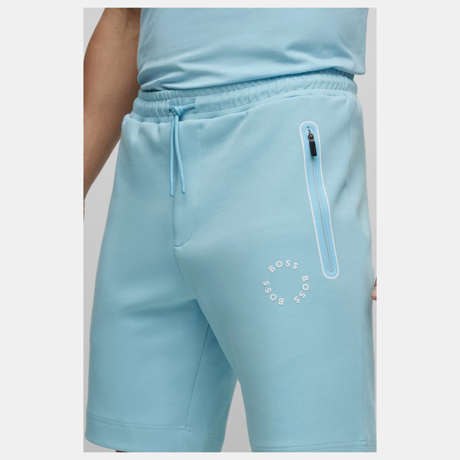 Boss Calcao Shorts Headlo2 504879 Lt Blue Azul Claro_shot2