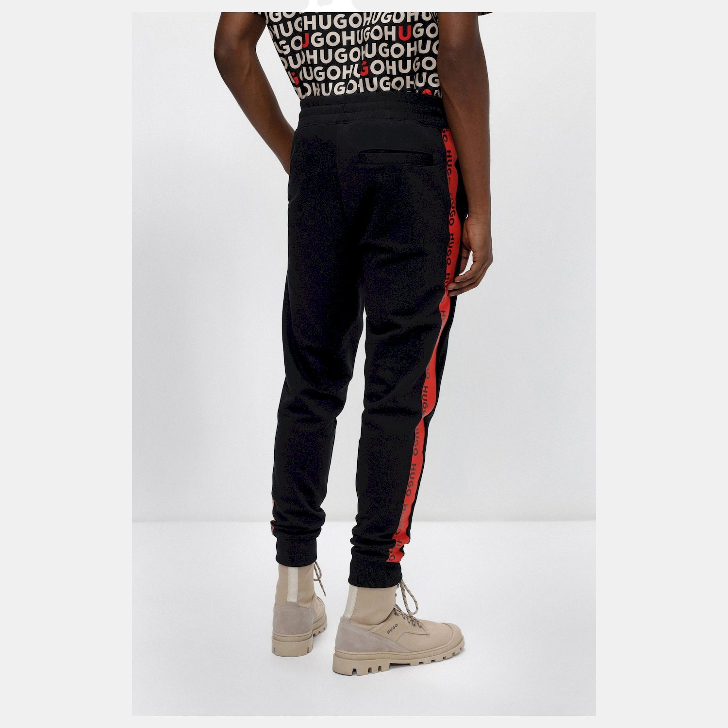 Boss Calcas Trousers Darpaccio Black Preto_shot2