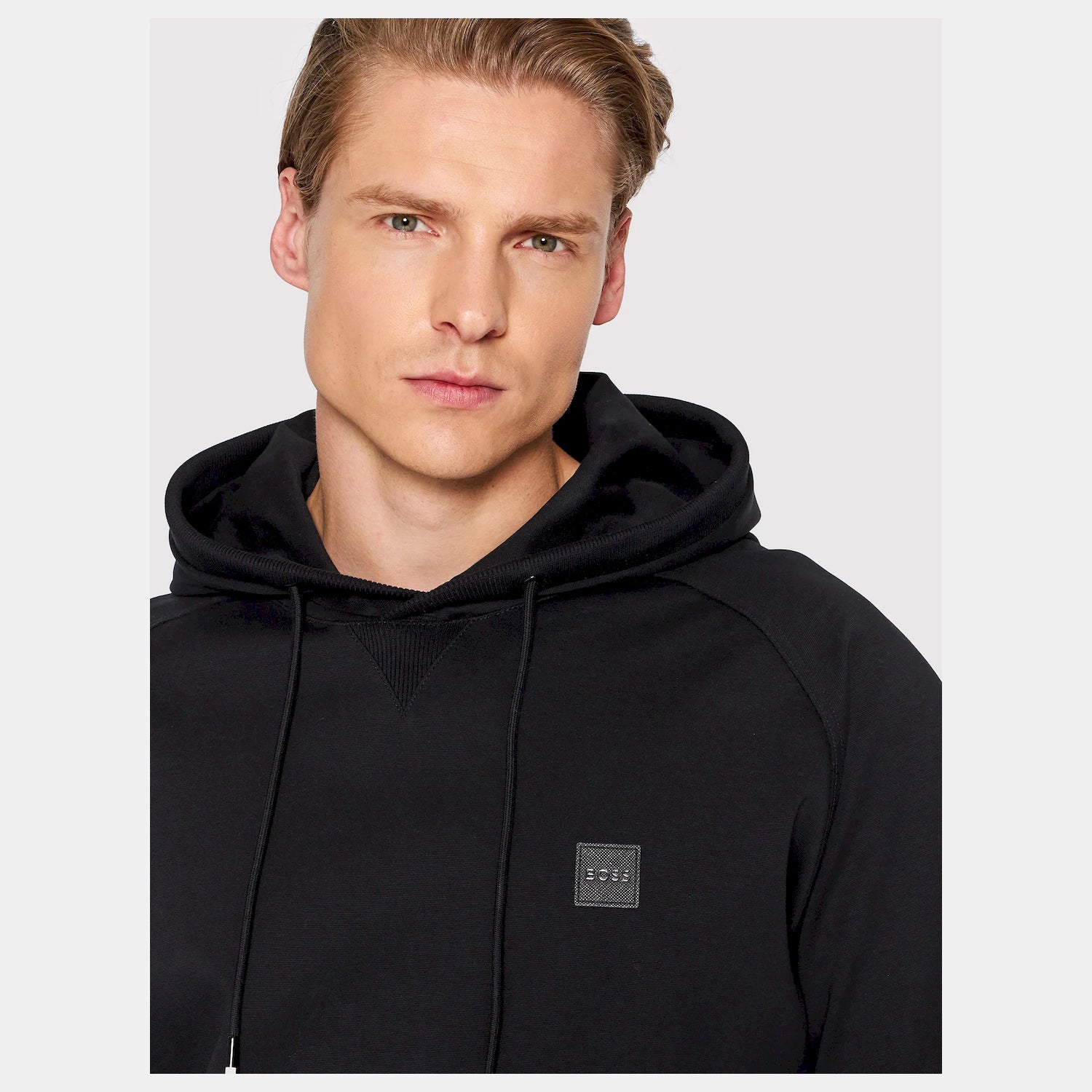 Boss Camisola Hoodie Seeger85 Black Preto_shot1